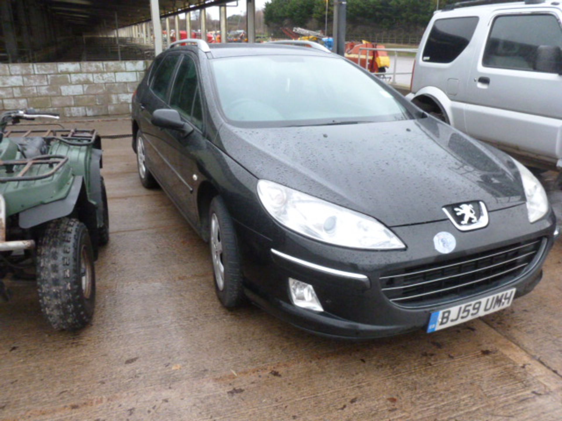 PEUGEOT 407 SW HDI ESTATE CAR 1566 CC BJ59 UMH BLACK 145K MOT 22/12/19 DRIVES RECORDED CAT C 6/11/14