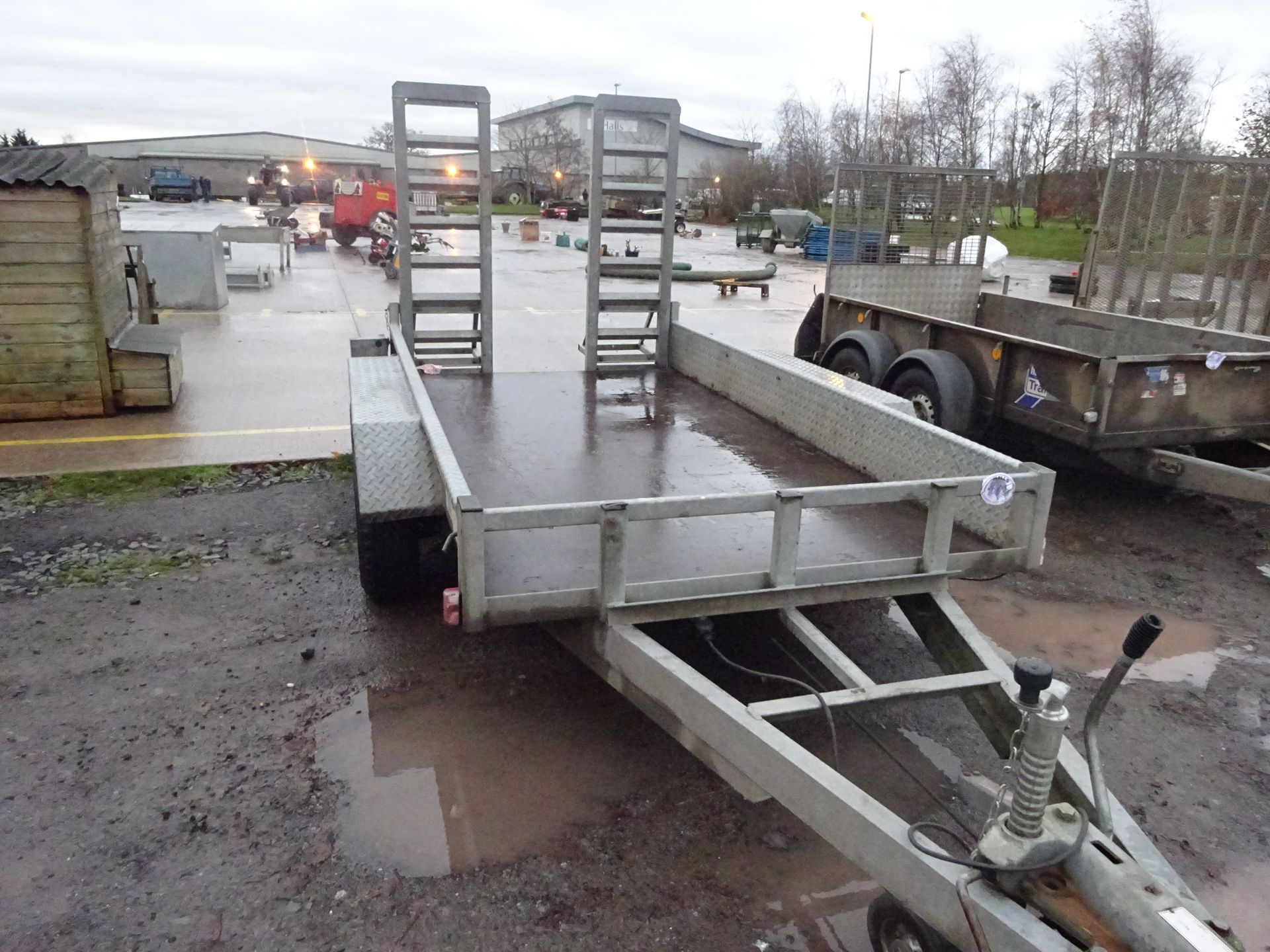 IFOR WILLIAMS 18FT TRAILER WITH SKIDS