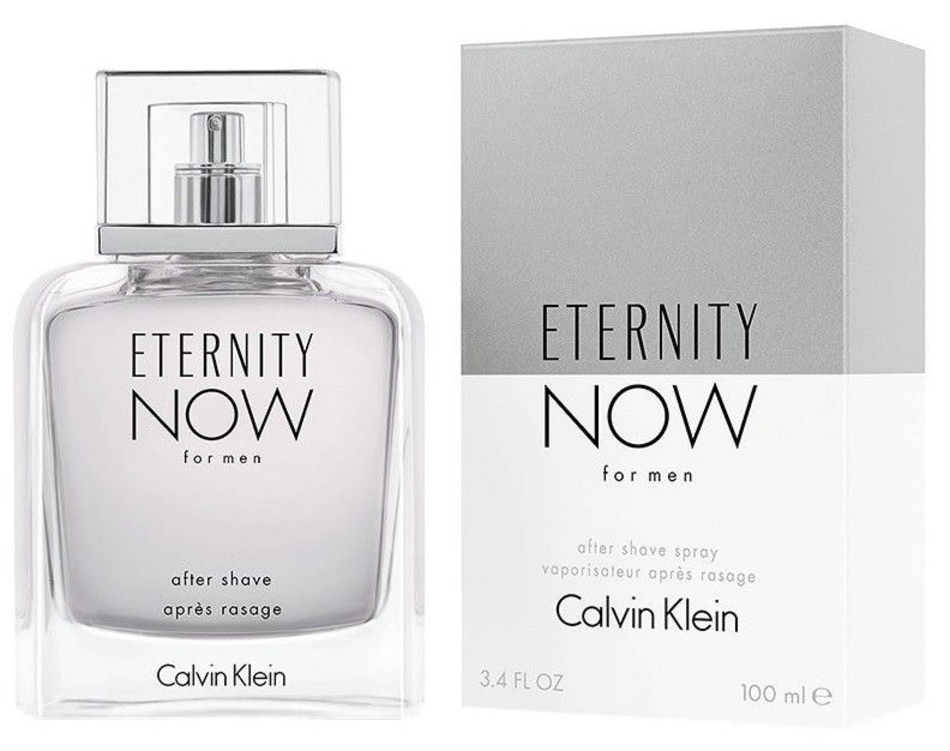 V Brand New Calvin Klein 100ml Eternity NOW Aftershave Spray ISP £52 (Chemist 4 U)