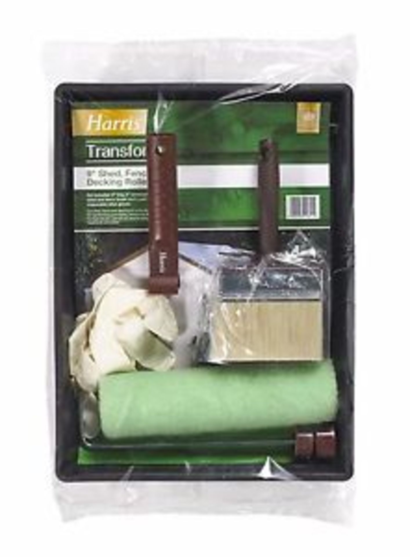 V Brand New Harris Transform 9" Shed/Fence 7 Decking Roller Kit