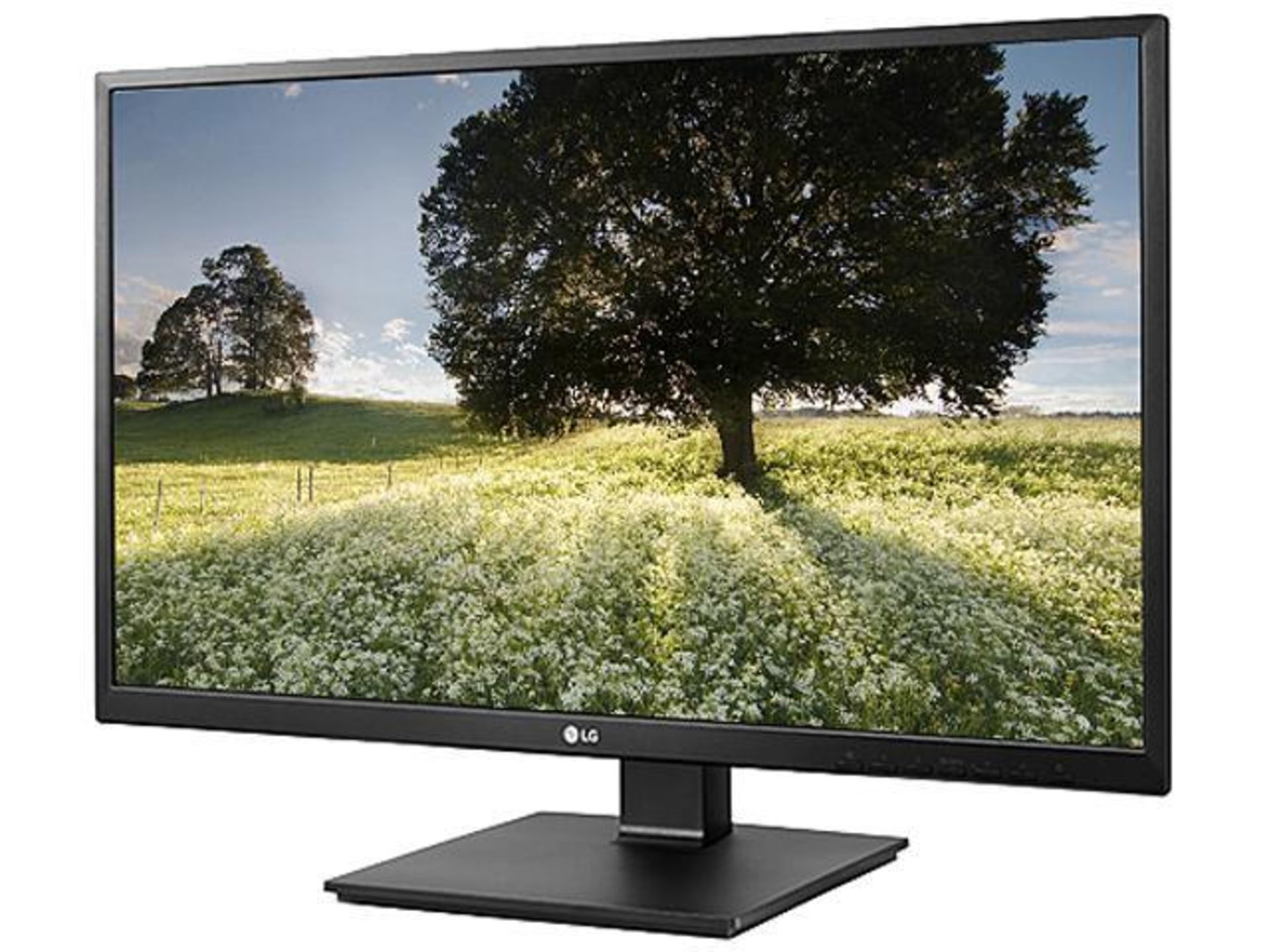 V Grade A LG 27 Inch FULL HD IPS LED MULTI TASKING MONITOR - D-SUB, DVI, HDMI, DISPLAY PORT, USB