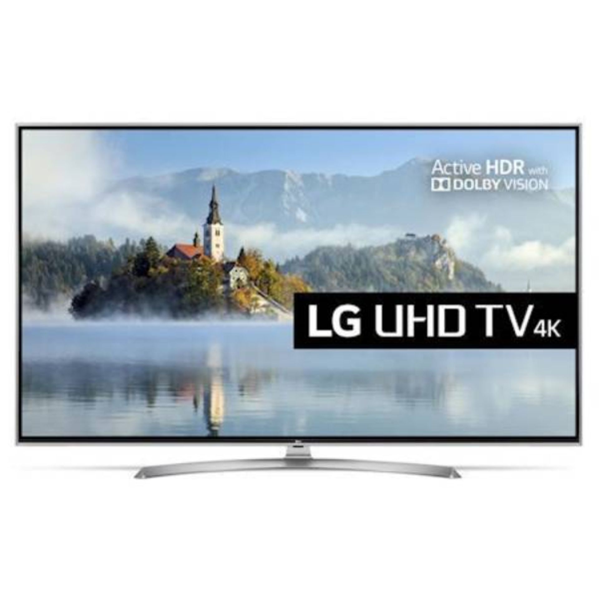 V Grade A LG 55 Inch ACTIVE HDR 4K ULTRA HD LED SMART TV WITH FREEVIEW HD & WEBOS 3.5 & WIFI