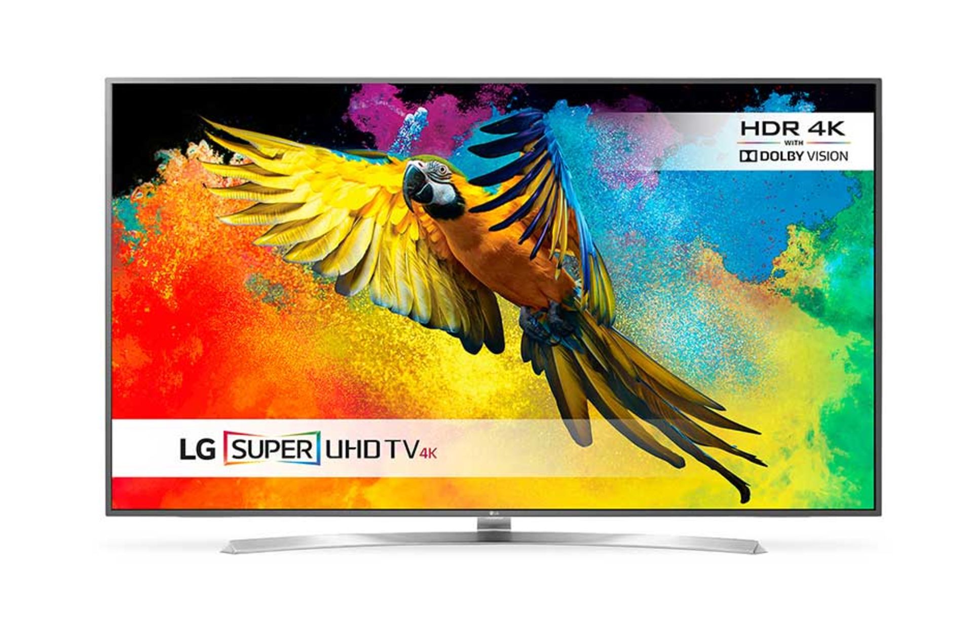V Grade A LG 75 Inch HDR 4K SUPER ULTRA HD LED 3D SMART TV WITH FREEVIEW HD & WEBOS 3.5 & WIFI
