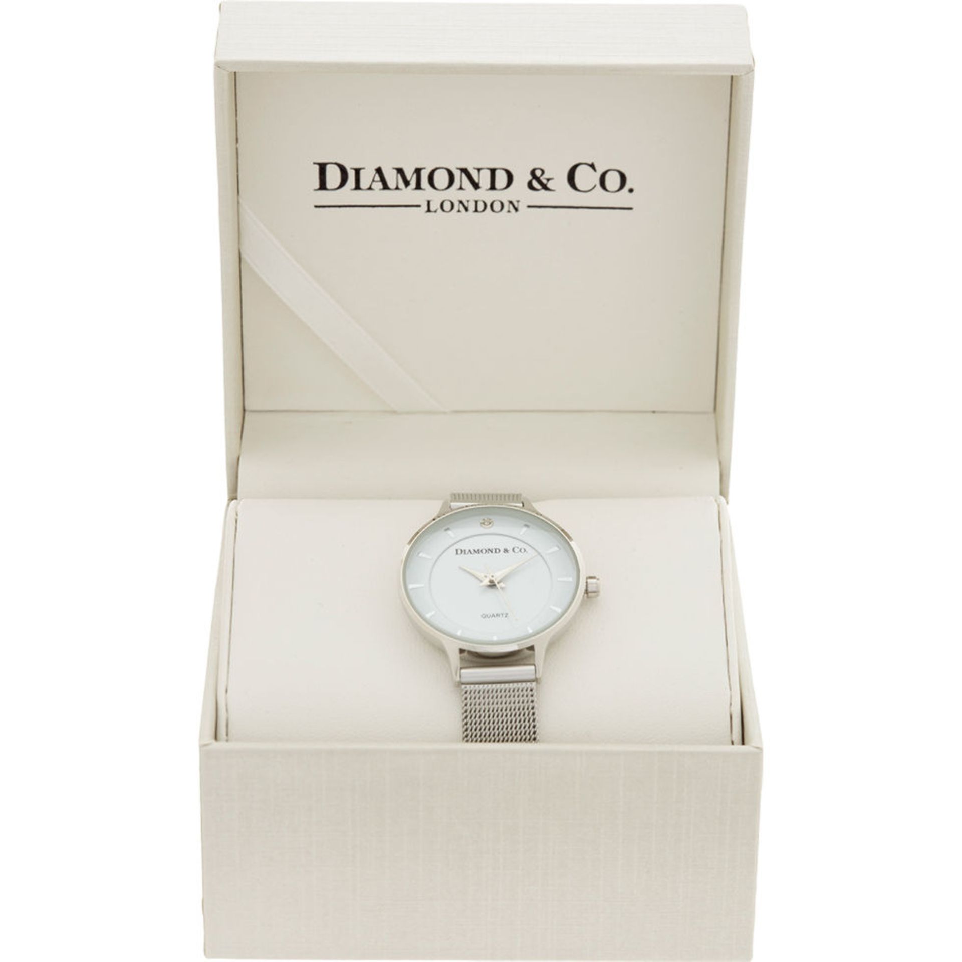 V Brand New Diamond & Co London Ladies Bracelet Watch - Gold