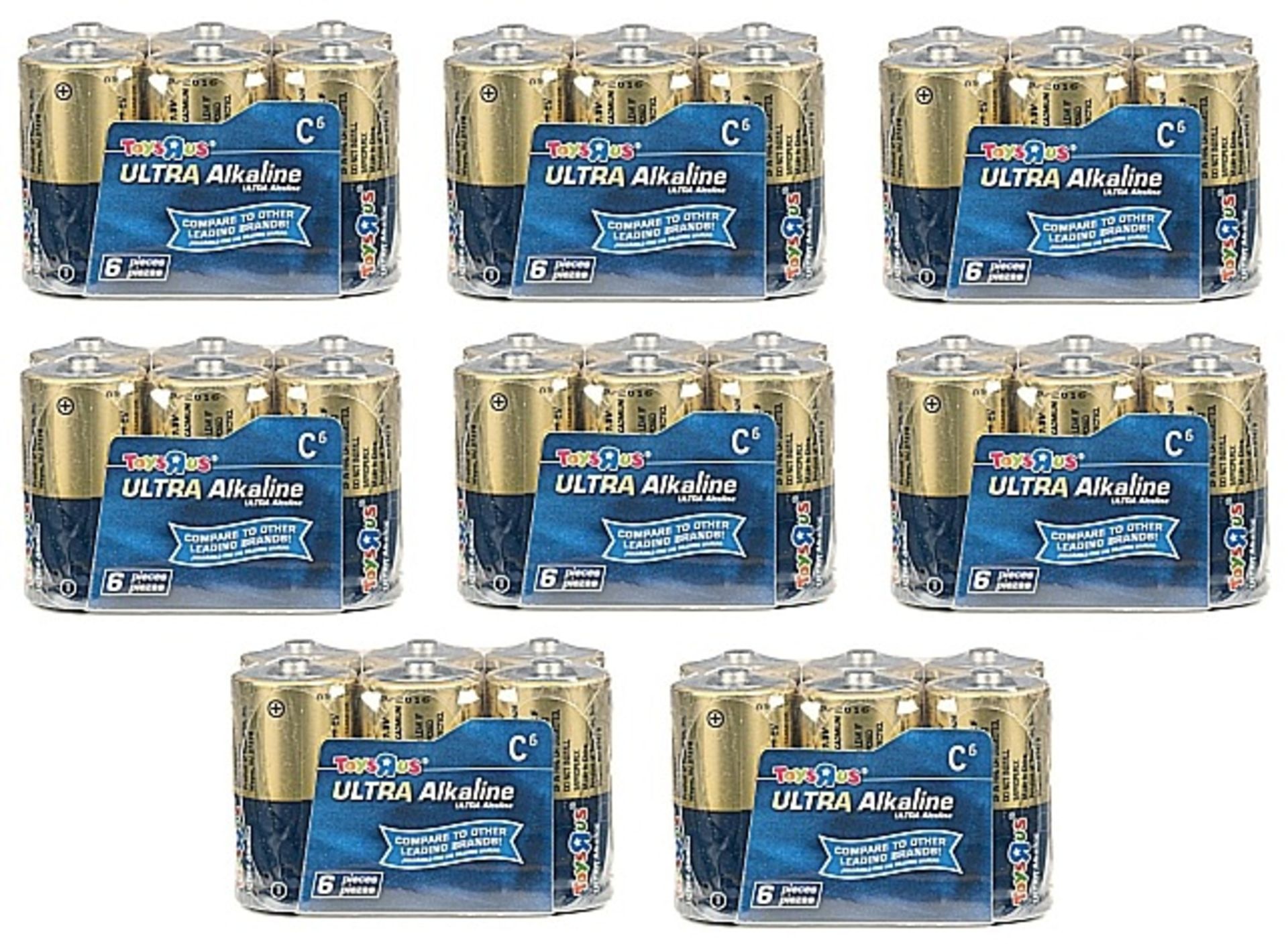 V Brand New 48x Ultra Alkaline C Cell Batteries - Simelar Item Online £41.88