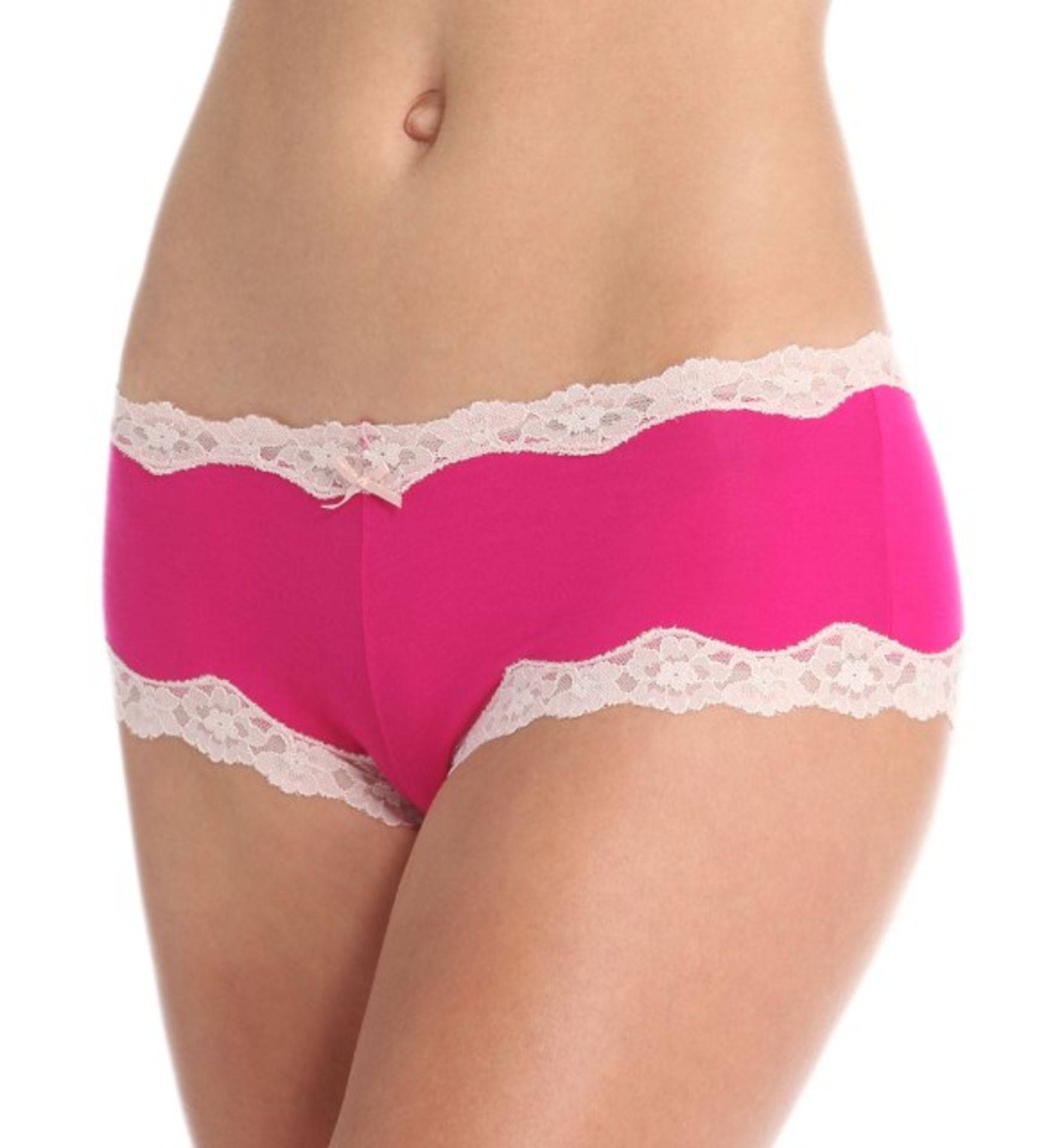 V Brand New A Lot Of Three Pairs Pink Maidenform Hipster Briefs Size S (Photo shows darker Pink) ISP