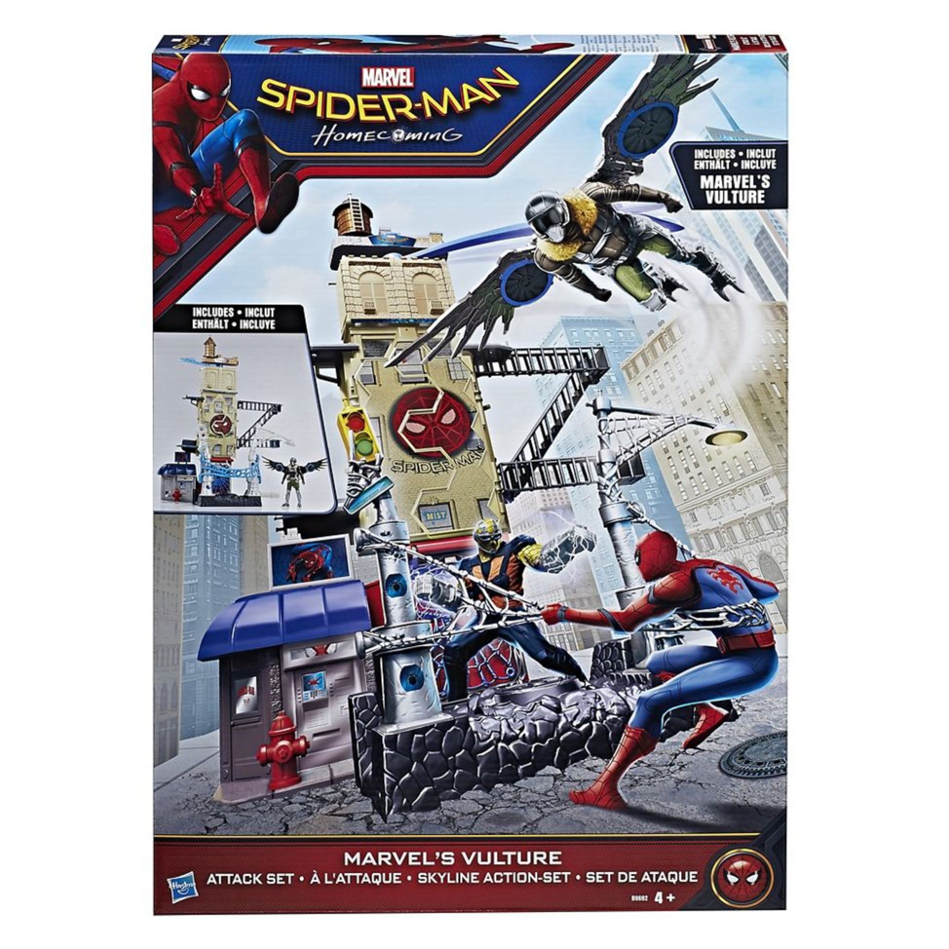 V Brand New Spiderman Home Coming Marvels Vulture Attack Playset - Debenhams Price £32.50 - Ebay