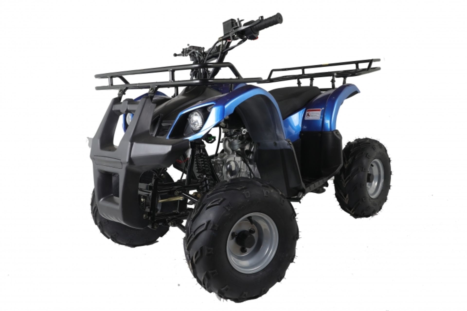 V Brand New 125cc Condo 4 Stroke Quad Bike With Front & Rear Racks - Air Cooled 4 Stroke Honda