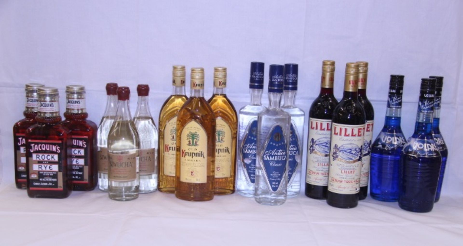 V Brand New SIX Bottle Party Pack Of Asst Fine Spirits