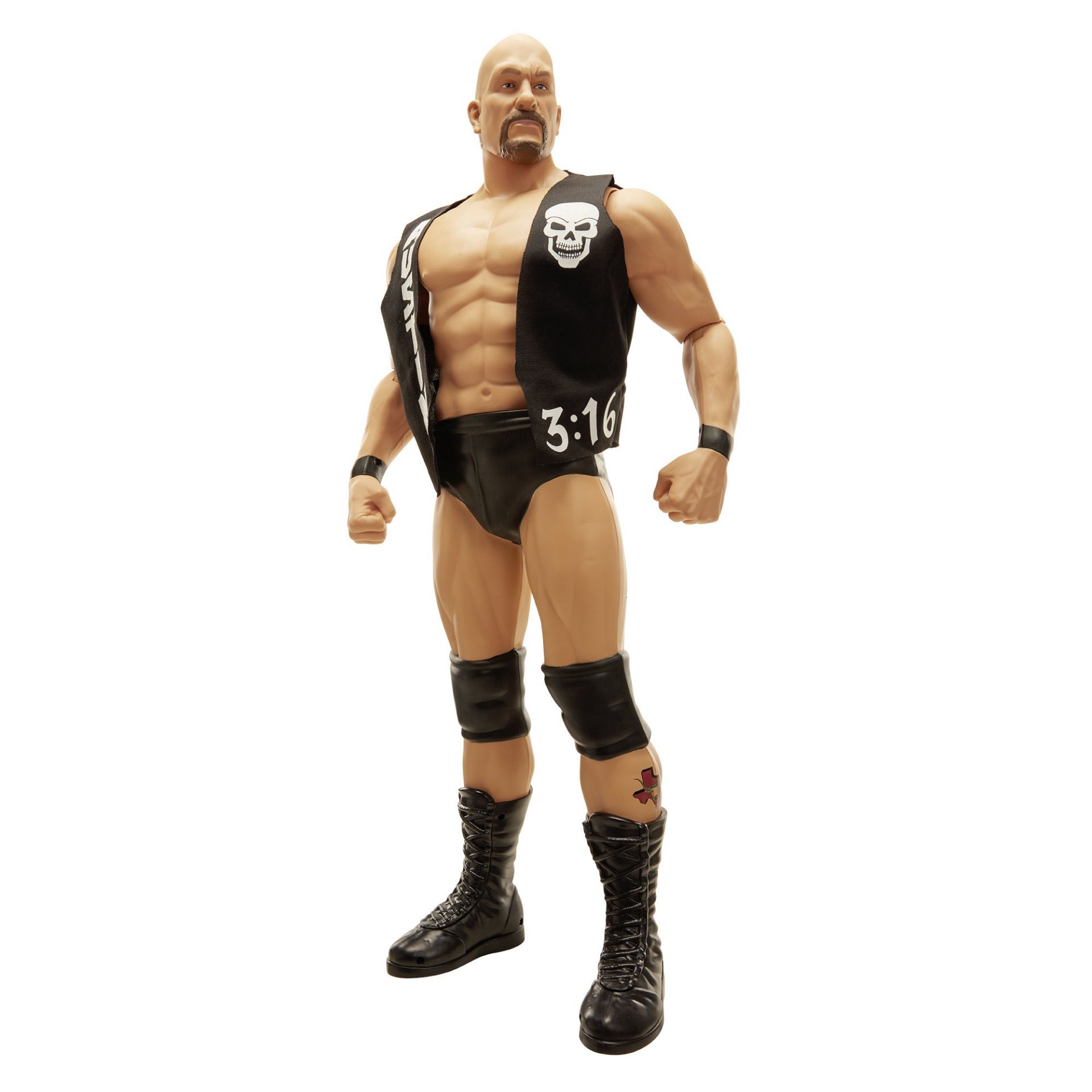 V Brand New Massive 31" WWE Stone Cold Steve Austin Action Figures - 3count.co.uk Price £28.99 - 8 - Image 3 of 4