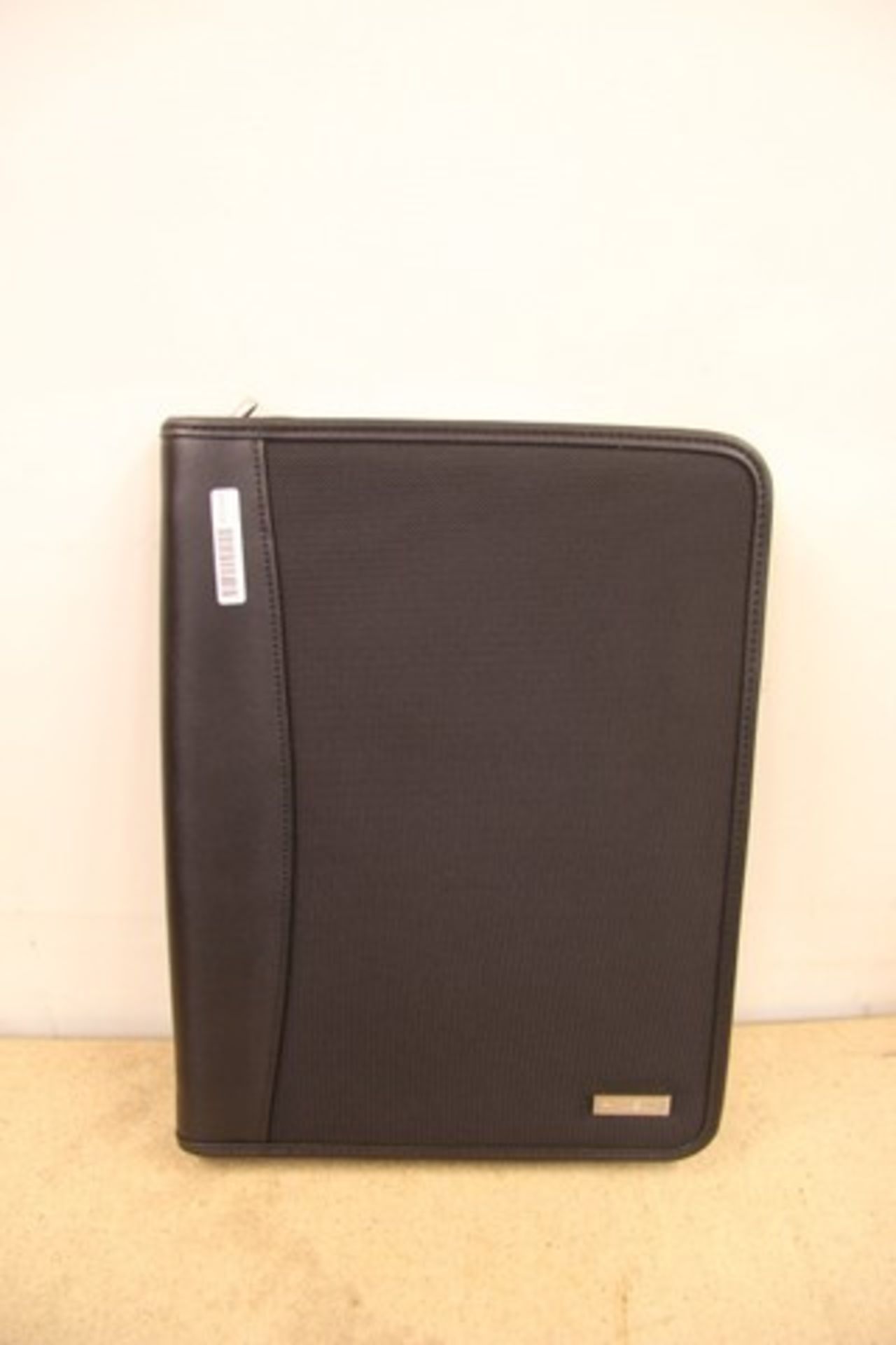 V Brand New Samsonite Black Leather & Canvas Executive Folder With-Pen Pocket-Card Pockets-Writing - Image 2 of 3