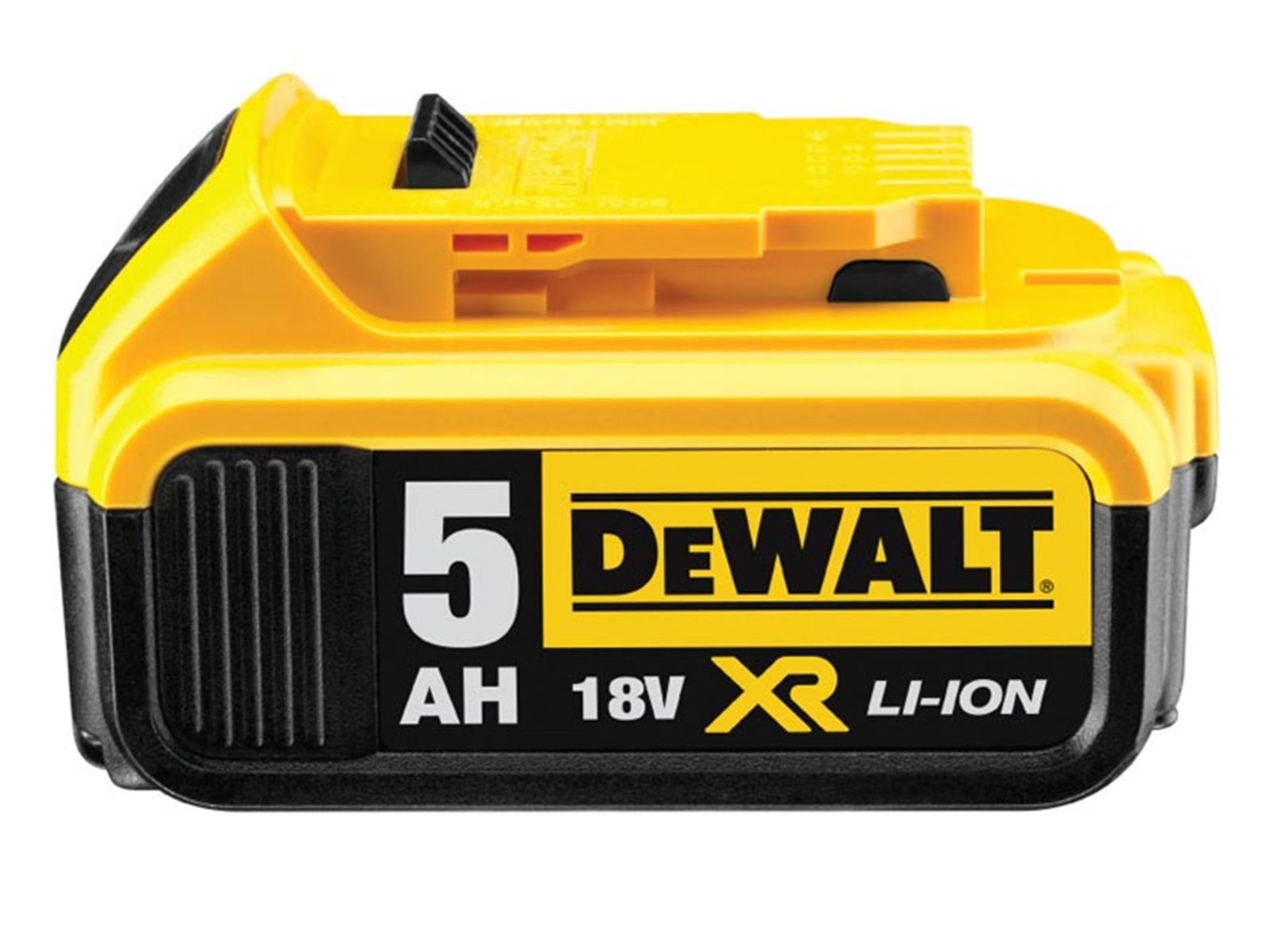 V Brand New DeWalt DCB184 18v 5ah Lithium Ion Slide Battery Pack