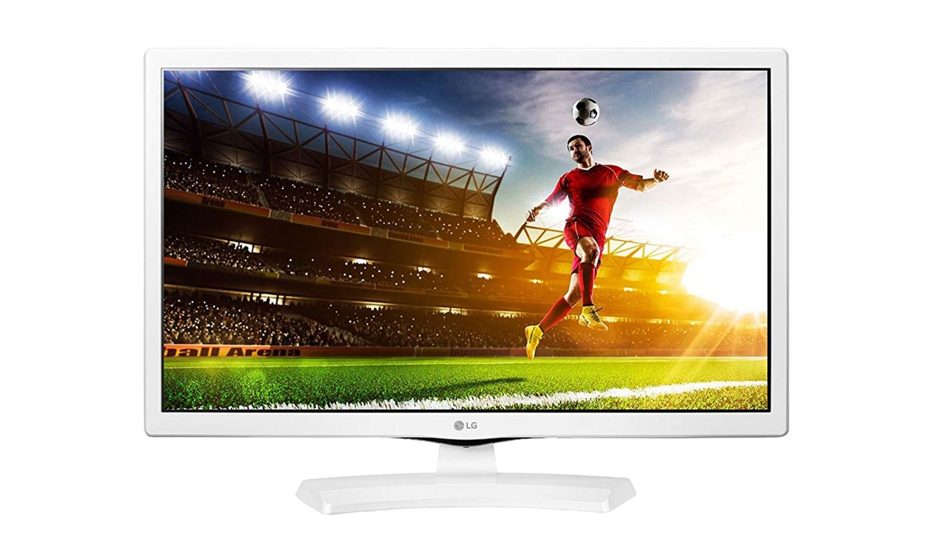 V Grade A LG 24 Inch HD READY LED TV WITH FREEVIEW - WHITE 24MT48DW-WZ