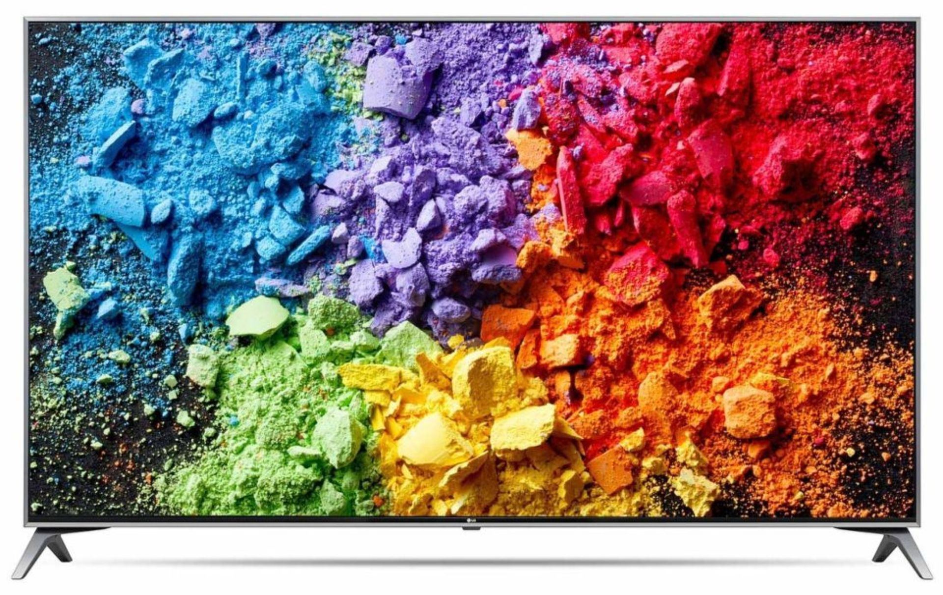 V Grade A LG 55 Inch ACTIVE HDR 4K SUPER ULTRA HD LED SMART TV WITH FREEVIEW HD & WEBOS 3.5 &