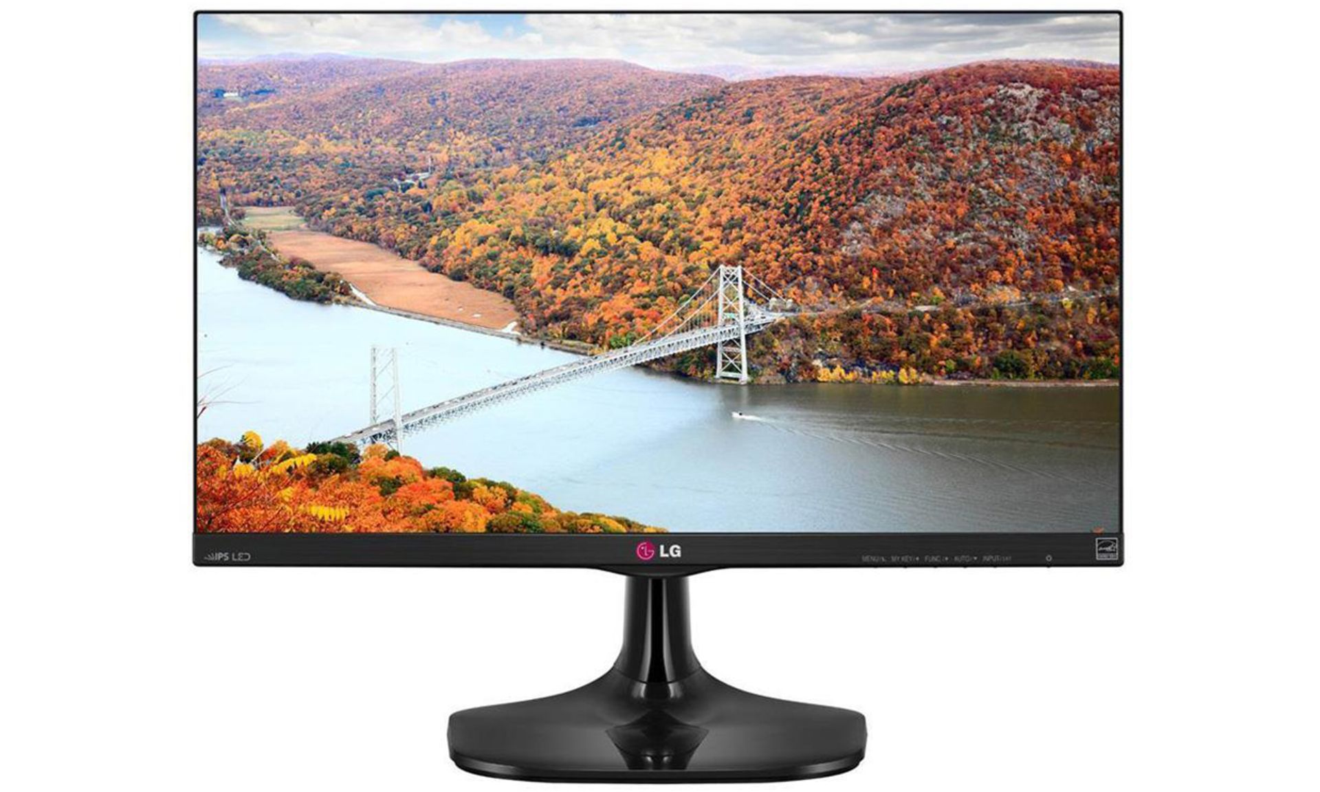 V Grade A LG 27 Inch FULL HD IPS LED MONITOR - D-SUB, HDMI - BORDERLESS DESIGN 27MP65HQ-P