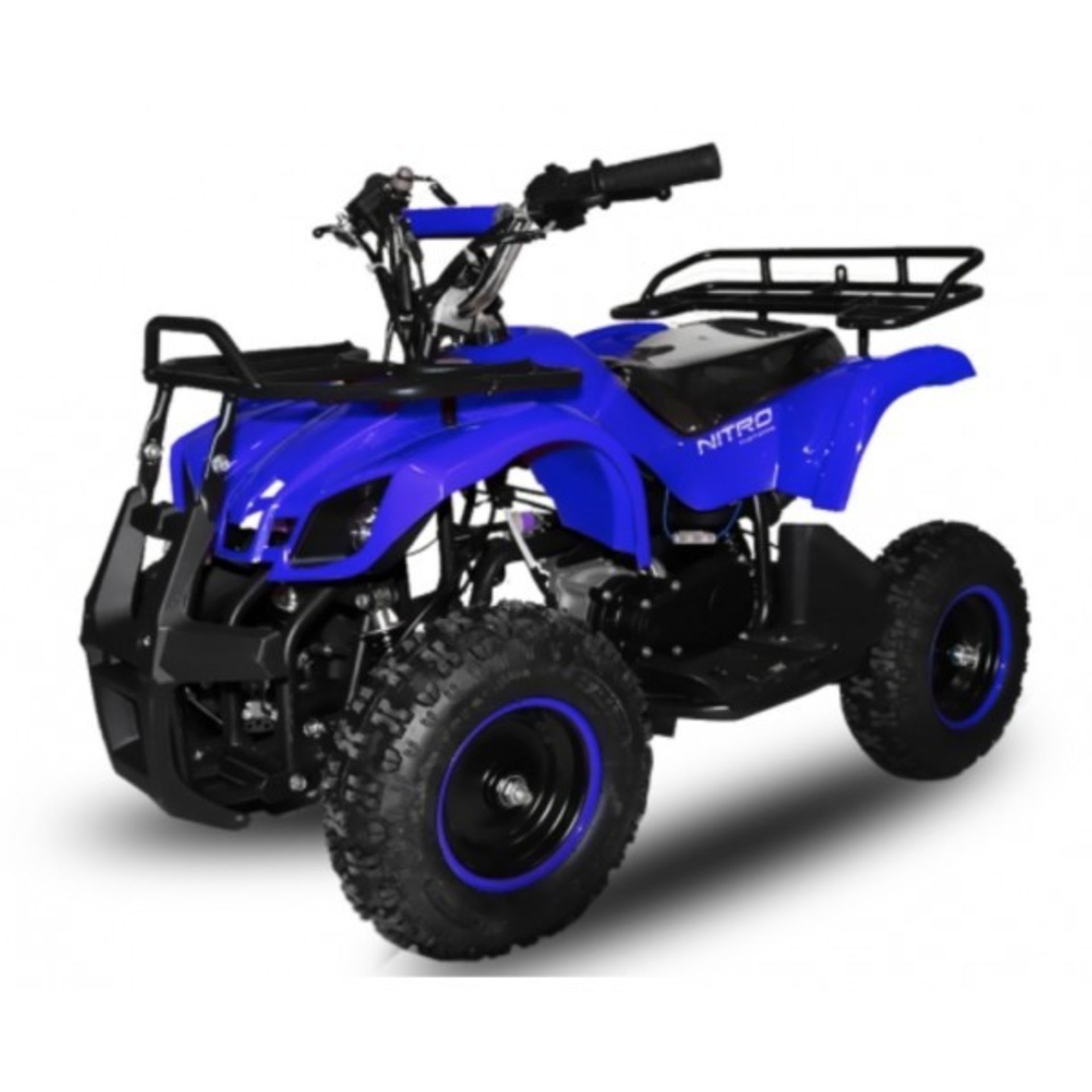 V Brand New 50cc Mini Quad Bike FRM - Colours May Vary - Front & Rear Frames - Picture May Vary From - Image 2 of 8