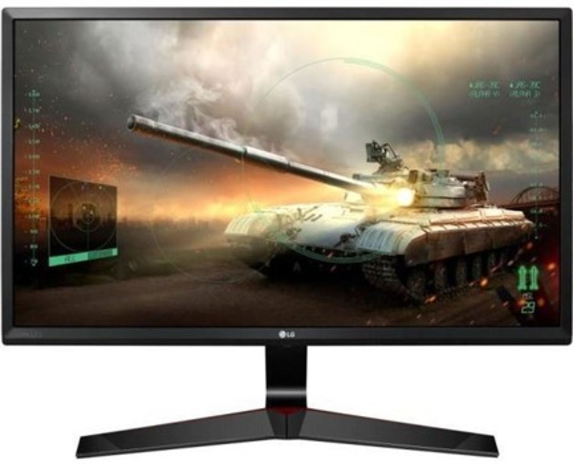 V Grade A LG 24 Inch FULL HD IPS LED GAMING MONITOR - D-SUB, HDMI, DISPLAY PORT 24MP59G-P