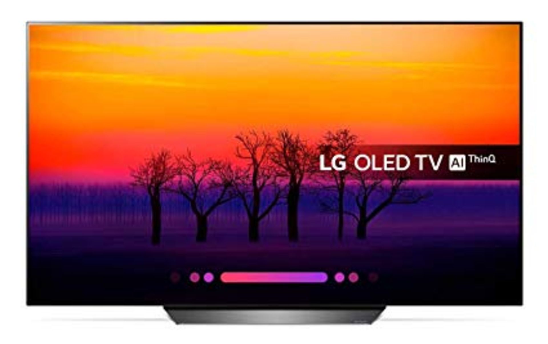 V Grade A LG 55 Inch FLAT OLED ACTIVE HDR 4K UHD SMART TV WITH FREEVIEW HD & WEBOS & WIFI - AI