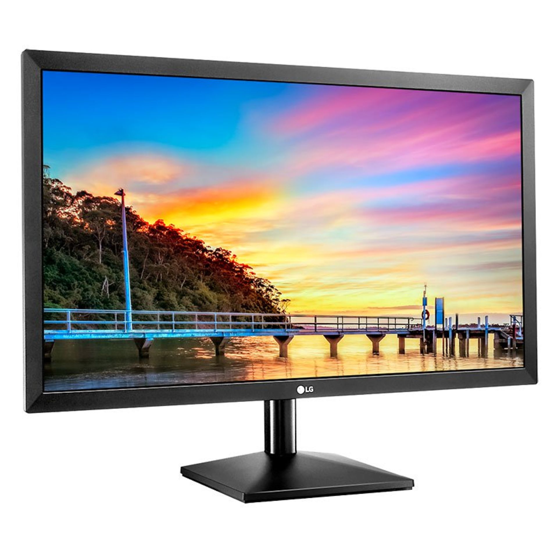 V Grade A LG 24 Inch FULL HD LED MONITOR - D-SUB24MK400H-B