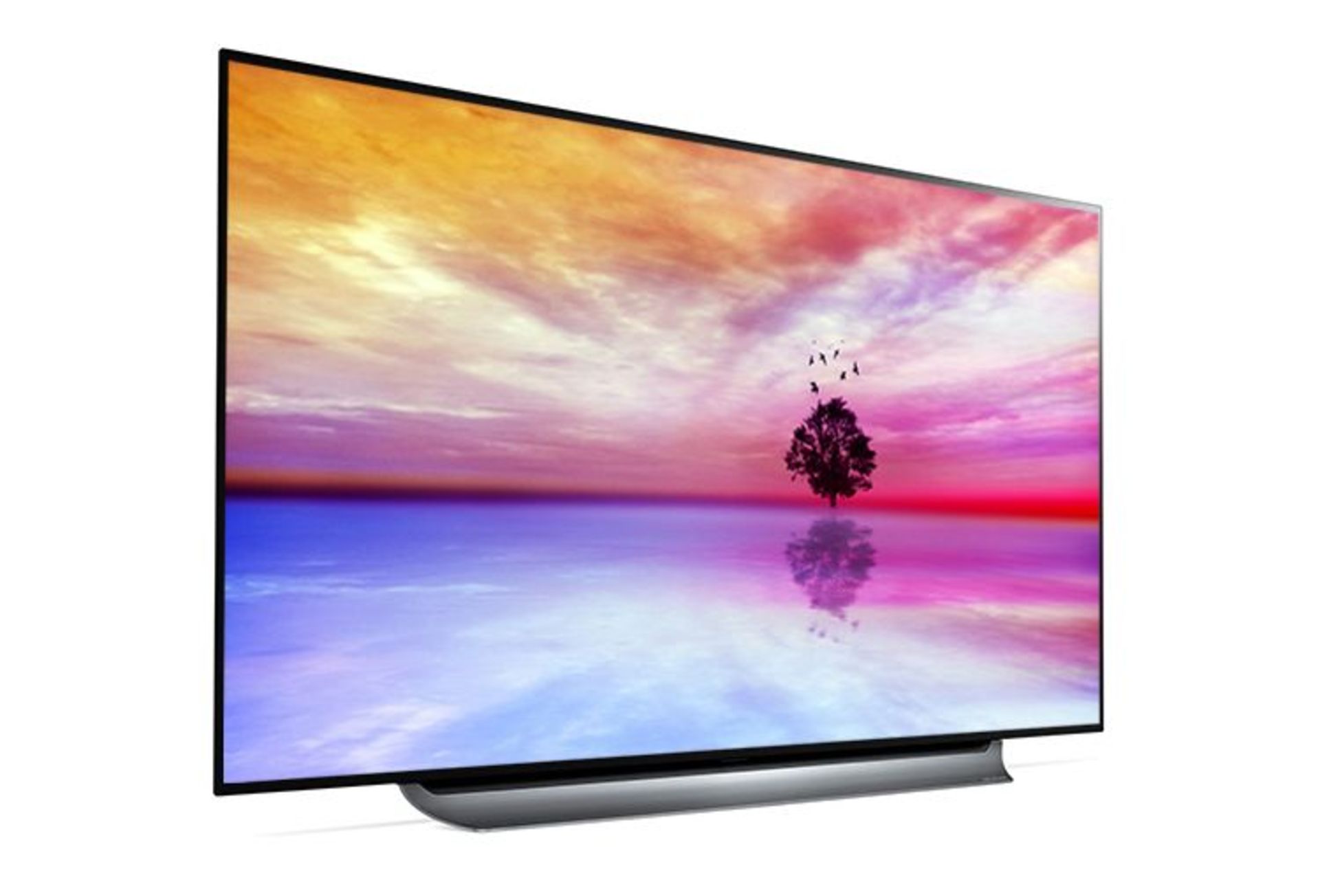 V Grade A LG 55 Inch FLAT OLED ACTIVE HDR 4K UHD SMART TV WITH FREEVIEW HD & WEBOS & WIFI - AI