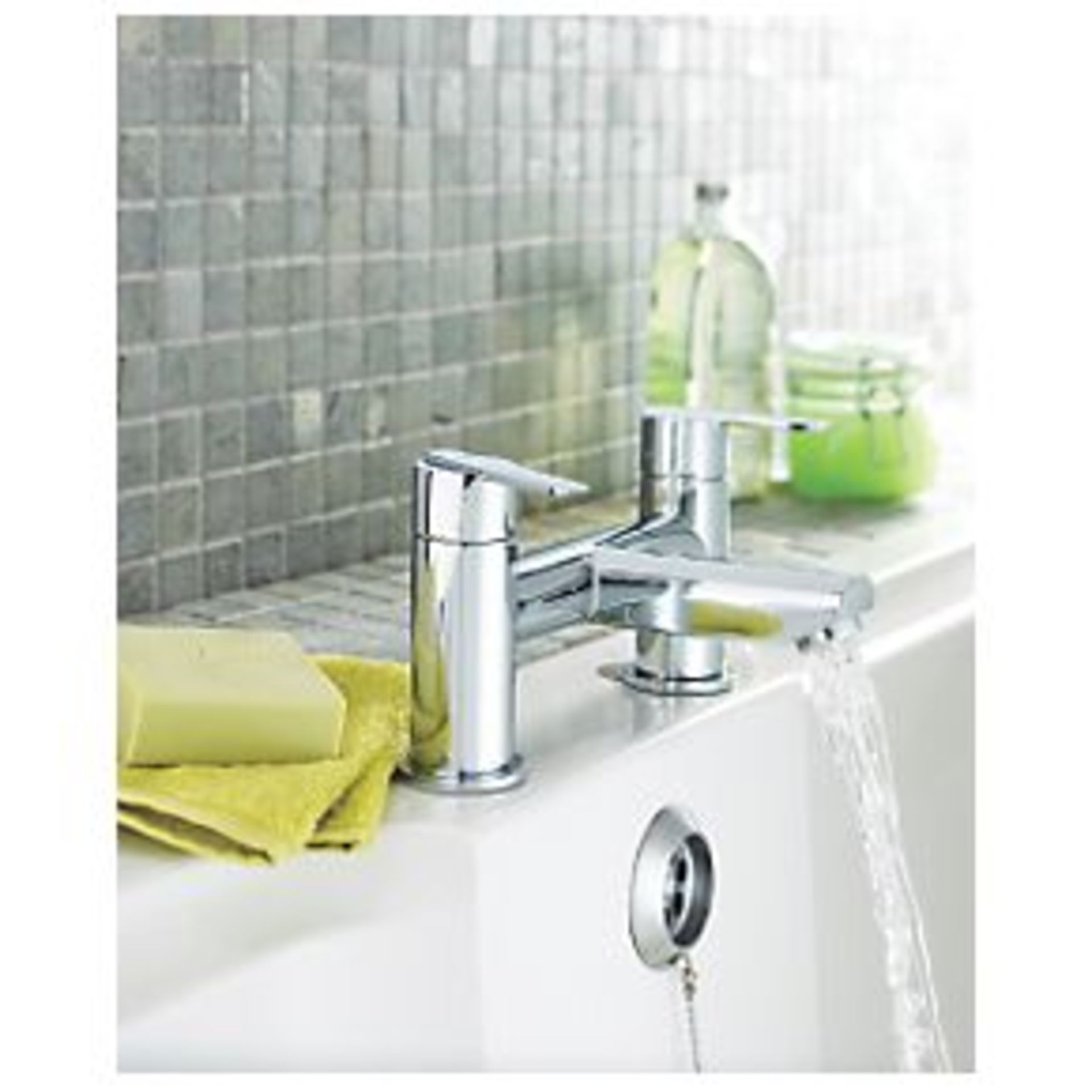 V Brand New Moretti Avanti Bath Filler - Polished Chrome - Brass Threaded Inlet RRP ú98.99