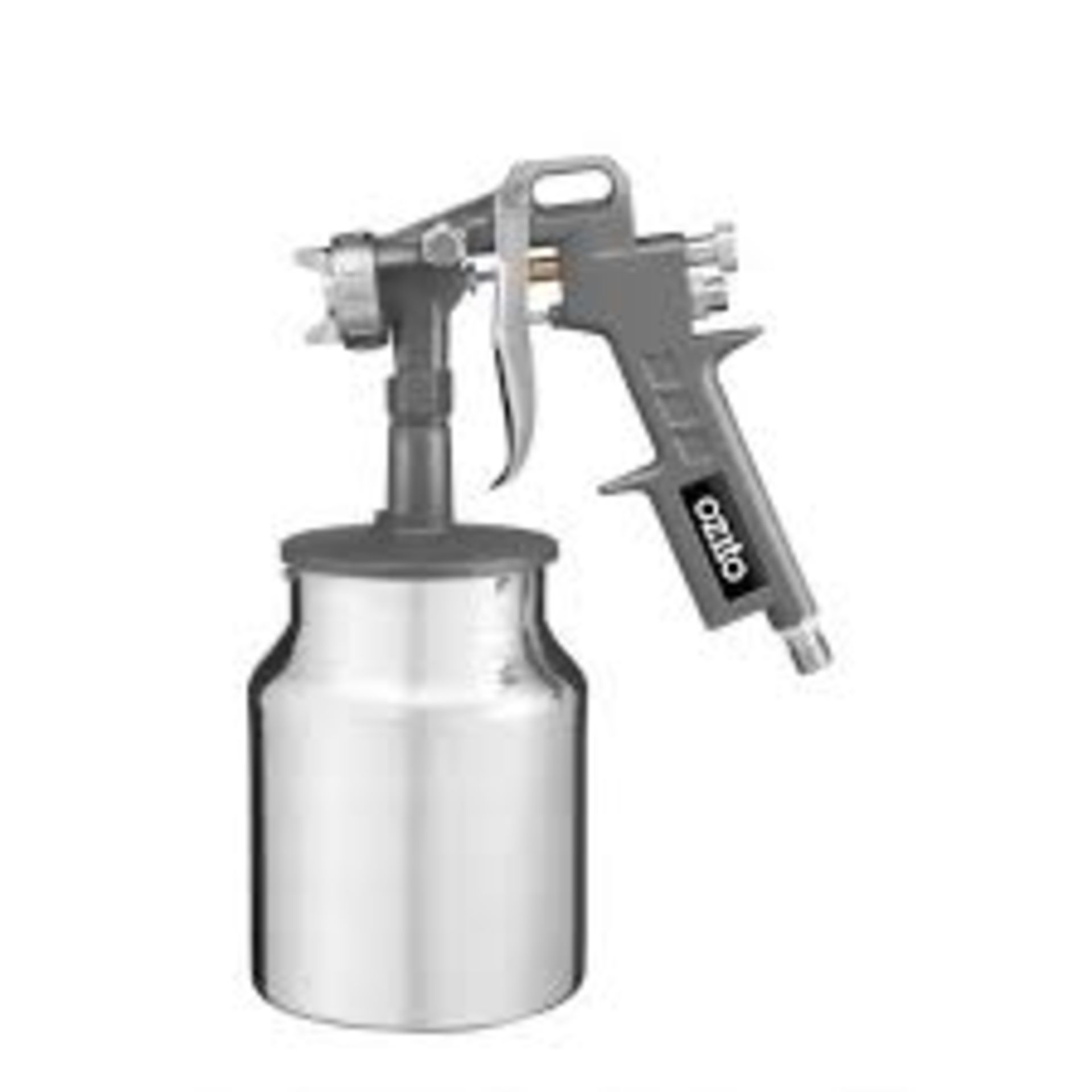 V Brand New Ozito Suction Feed Spray Gun 130-210ml/Min-1.5mm Nozzle-Fluid Adjustment Dial-Adjustable