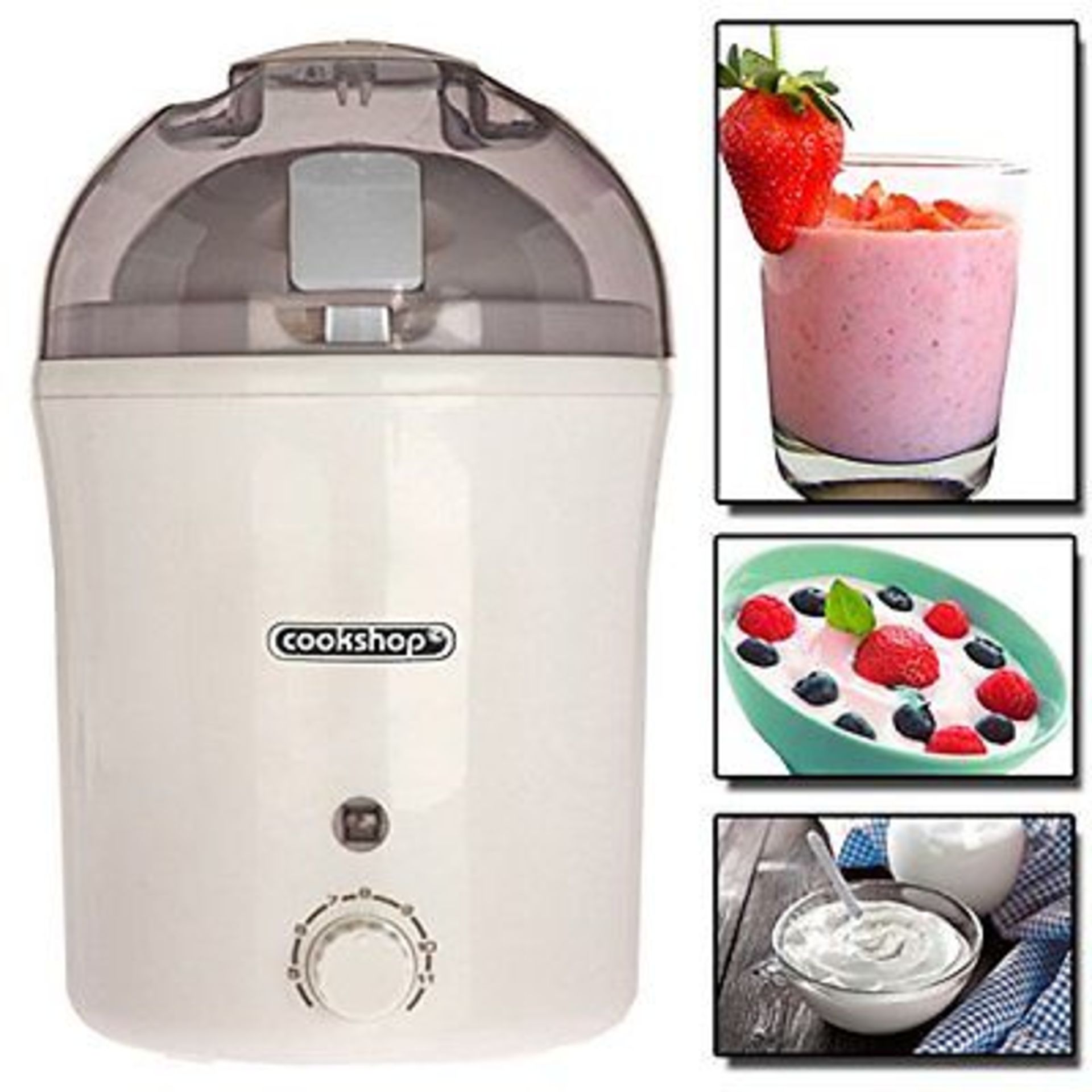 V Brand New Cookshop Electric Yoghurt Maker ISP £22.99 (Ebay)