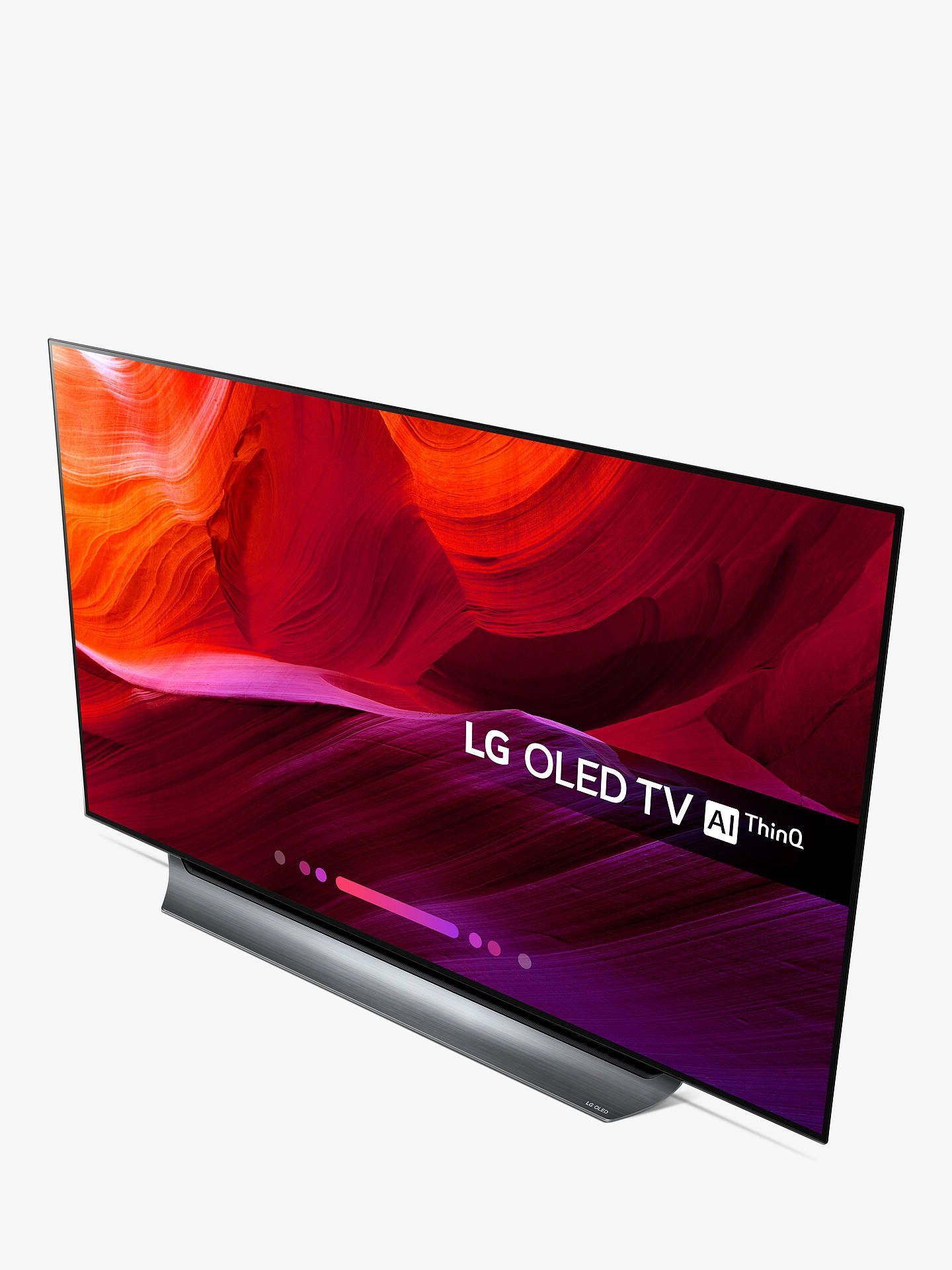 V Grade A LG 55 inch FLAT OLED ACTIVE HDR 4K UHD SMART TV WITH FREEVIEW HD & WEBOS & WIFI - AI