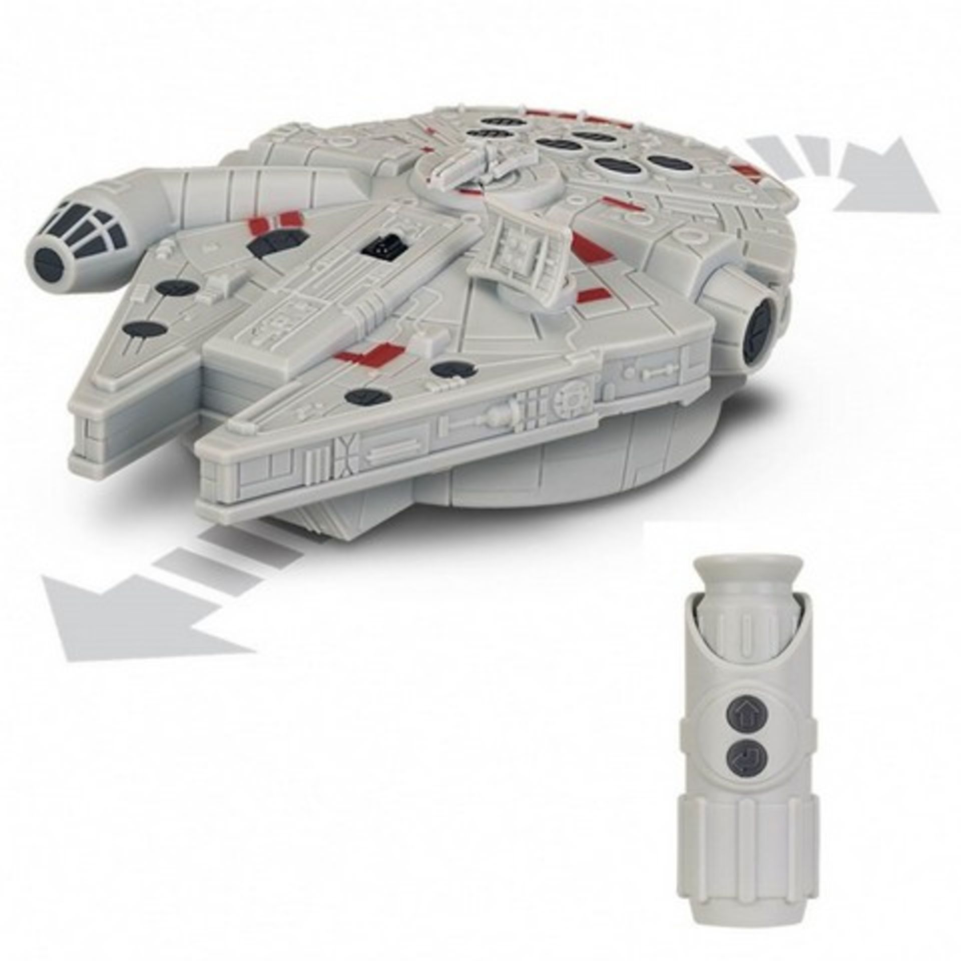 V Brand New Star Wars Millennium Falcon Remote Control Vehicle Amazon Price £23.91 - Image 2 of 2