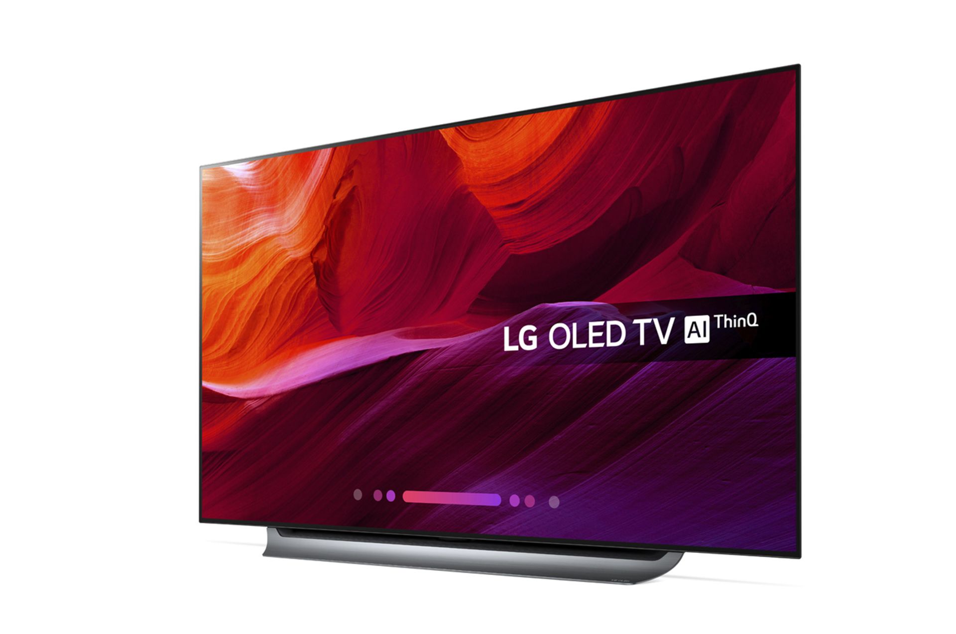 V Grade A LG 65 Inch FLAT OLED ACTIVE HDR 4K UHD SMART TV WITH FREEVIEW HD & WEBOS & WIFI - AI