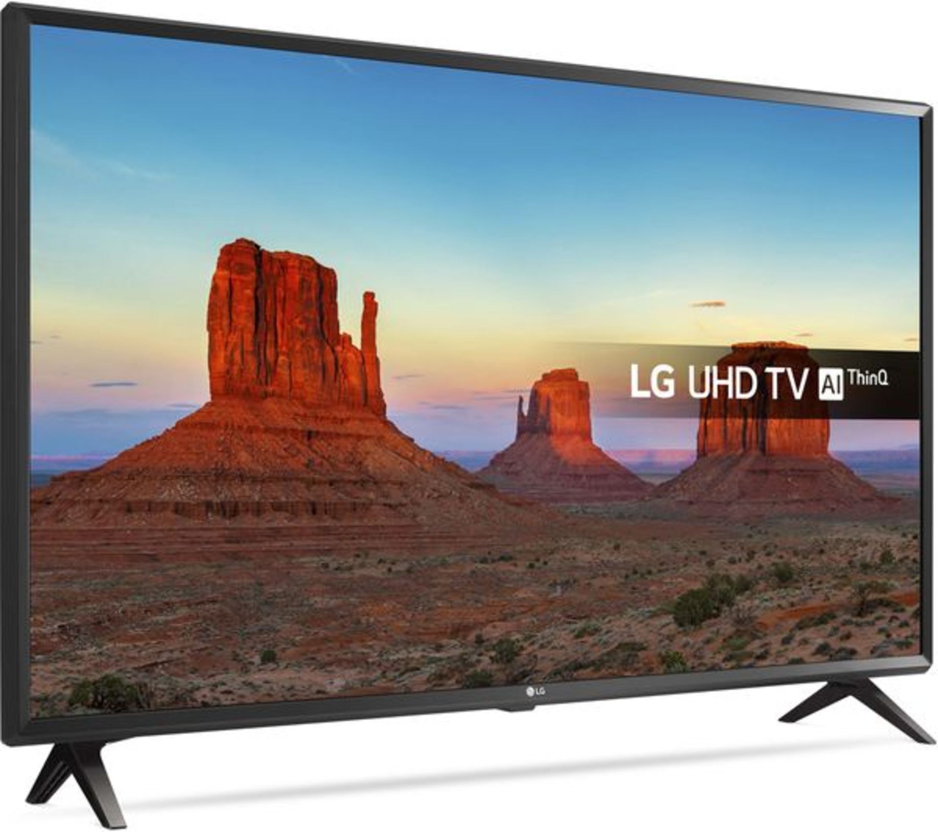 V Grade A LG 49 Inch ACTIVE HDR 4K ULTRA HD LED SMART TV WITH FREEVIEW HD & WEBOS & WIFI - AI TV