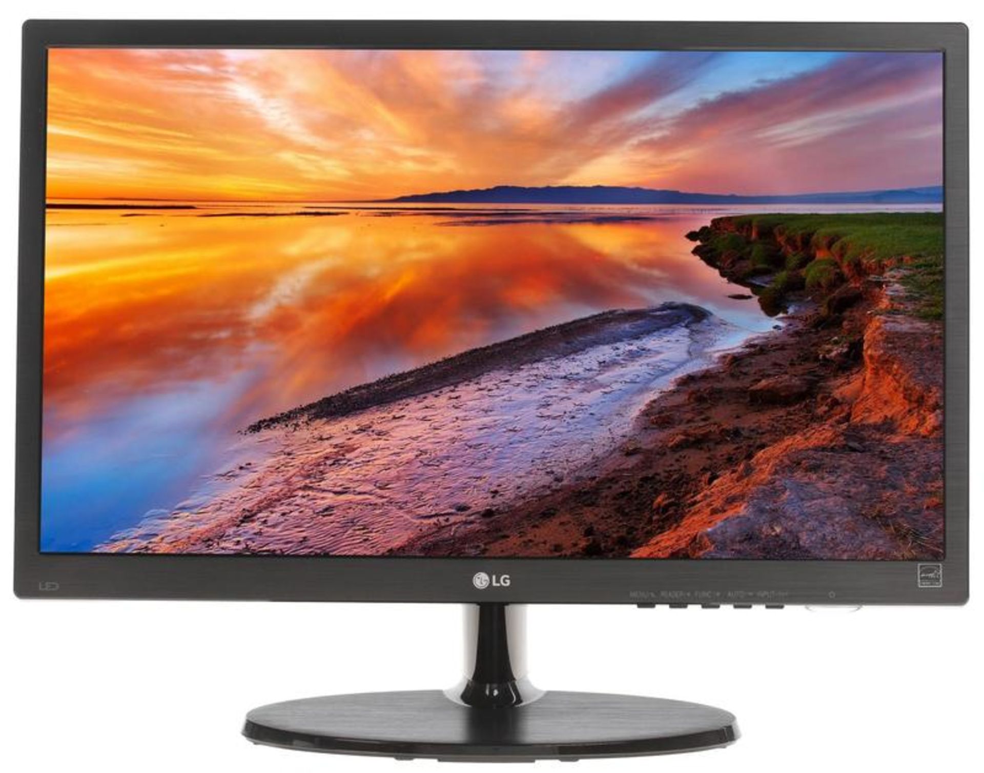 V Grade A LG 22 Inch FULL HD LED MONITOR - D-SUB - Model Number 22M38A-B