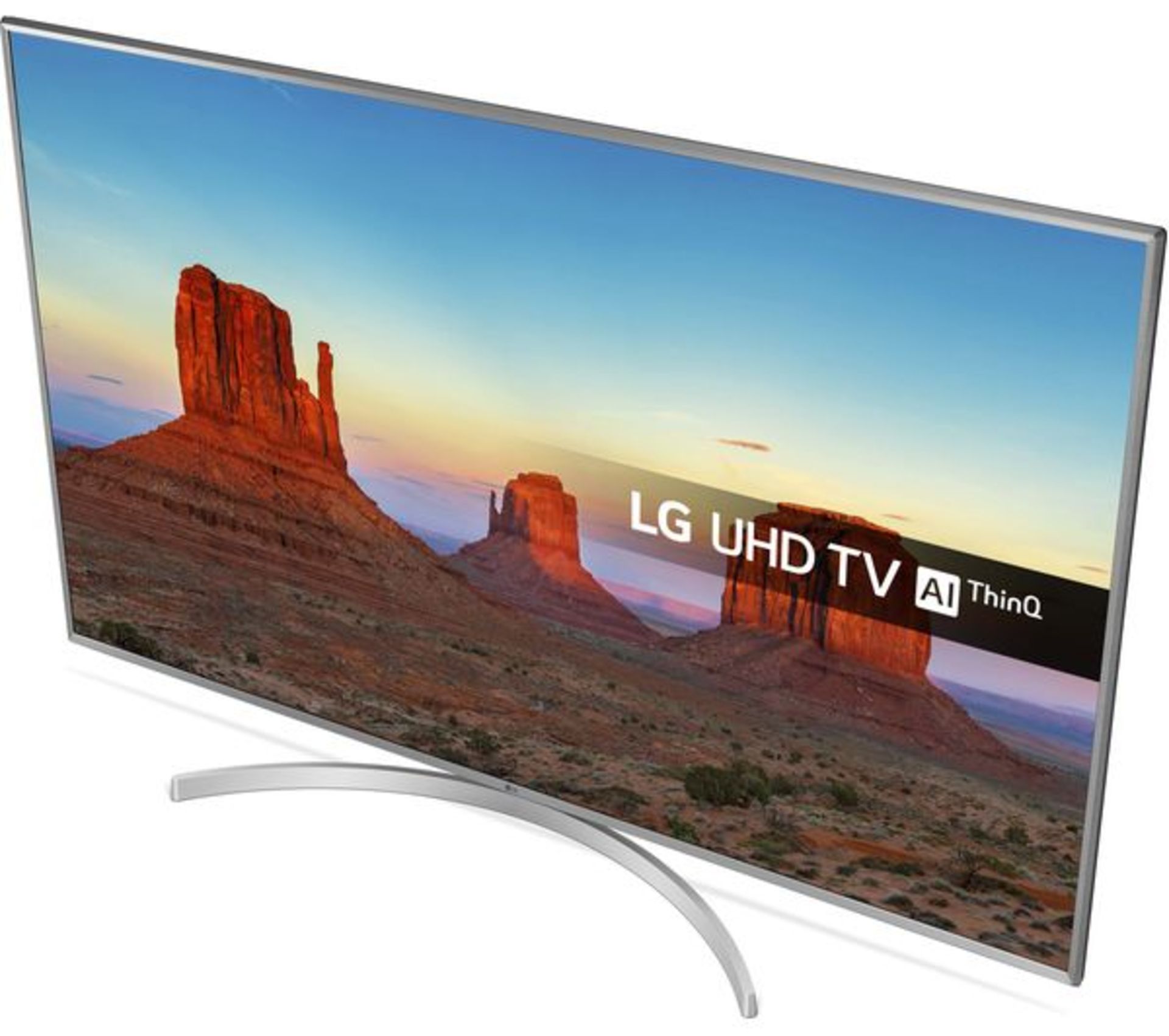 V Grade A LG 55 Inch ACTIVE HDR 4K ULTRA HD LED SMART TV WITH FREEVIEW HD & WEBOS & WIFI - AI TV -