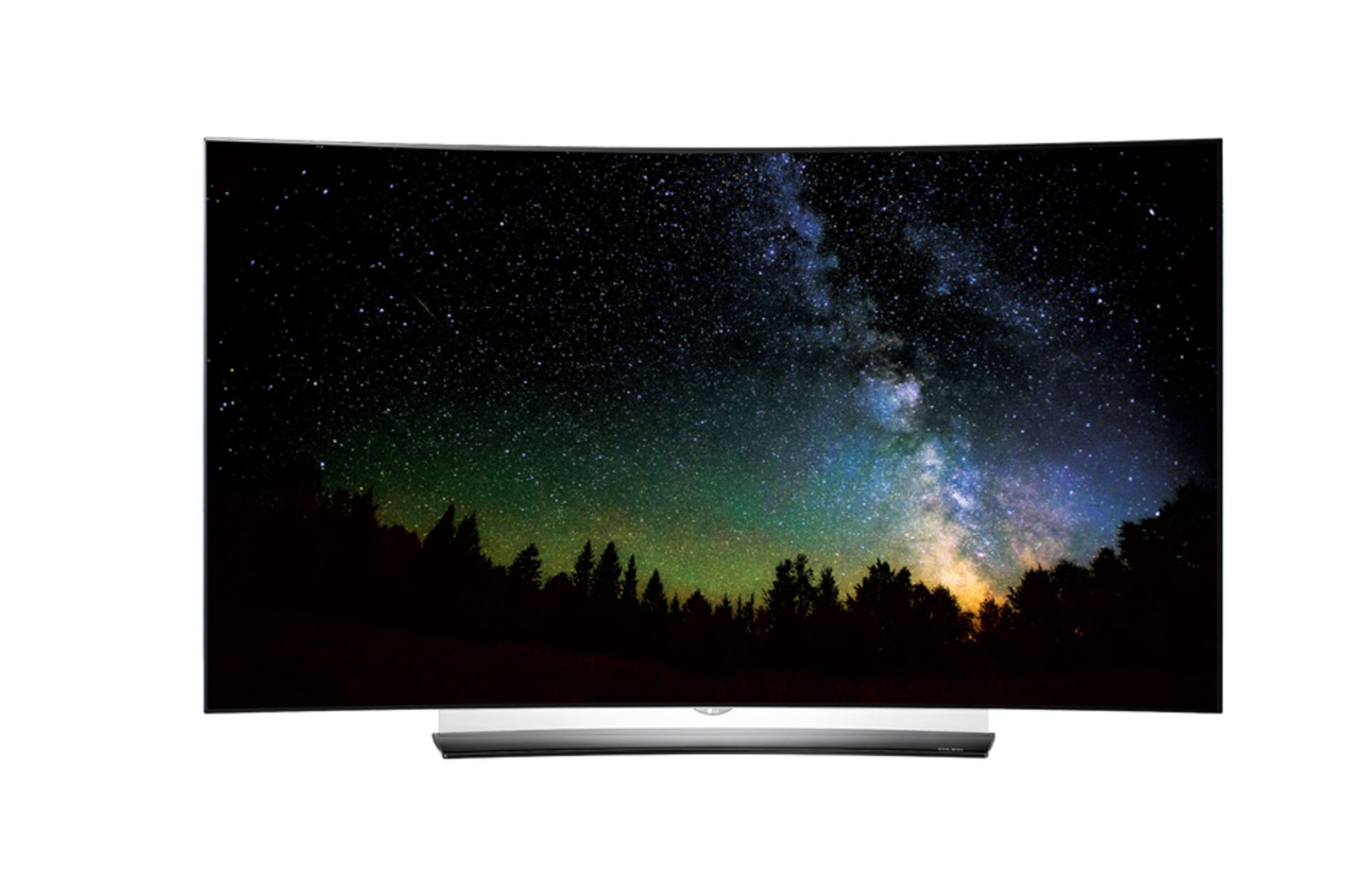 V Grade A LG 65 Inch CURVED OLED HDR 4K UHD SMART TV WITH FREEVIEW HD & WEBOS & WIFI - Model