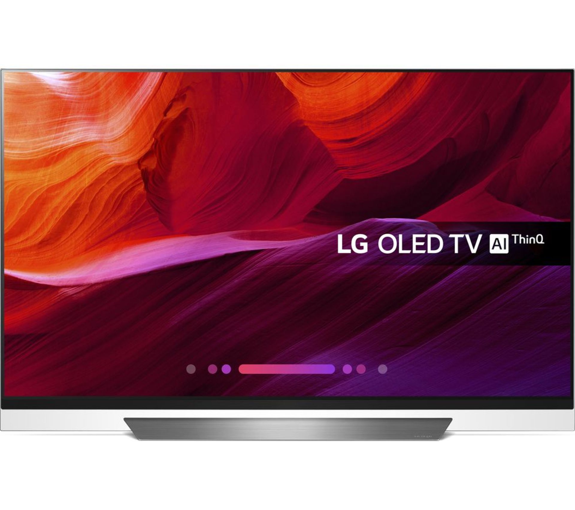 V Grade A LG 55 Inch FLAT OLED ACTIVE HDR 4K UHD SMART TV WITH FREEVIEW HD & WEBOS 3.5 & WIFI - AI