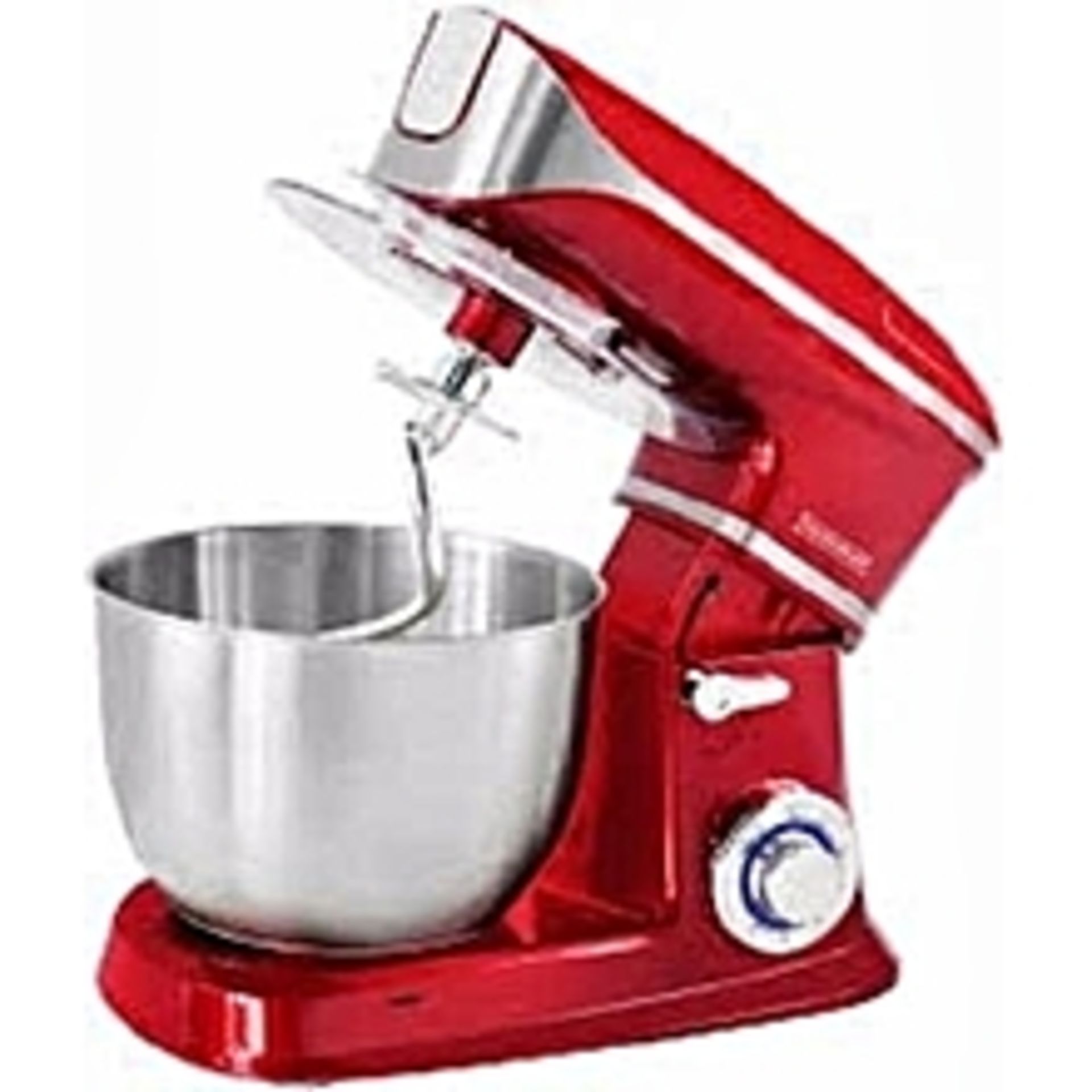 V Brand New Kitchen Food Mixer - 1900W - 6 Speed - Stainless Steel 6.5ltr bowl- Includes Dough - Image 2 of 2
