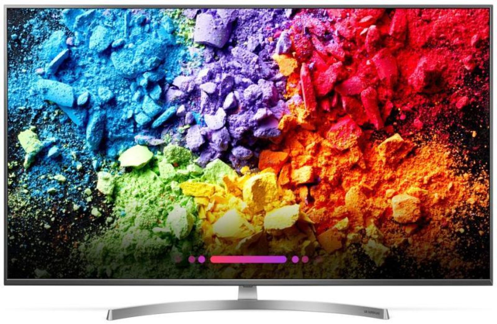 V Grade A LG 55 Inch ACTIVE HDR 4K SUPER ULTRA HD NANO LED SMART TV WITH FREEVIEW HD & WEBOS 3.5 &