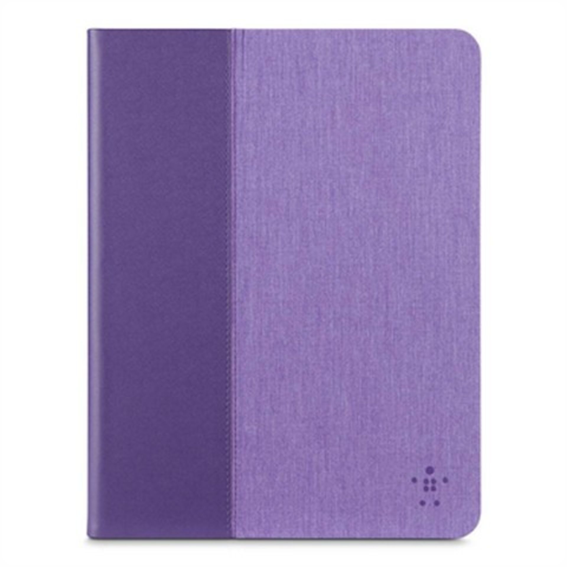 V Brand New Belkin Purple Chambray Cover For iPad Air & iPad Air 2 - Slim Design - Made For