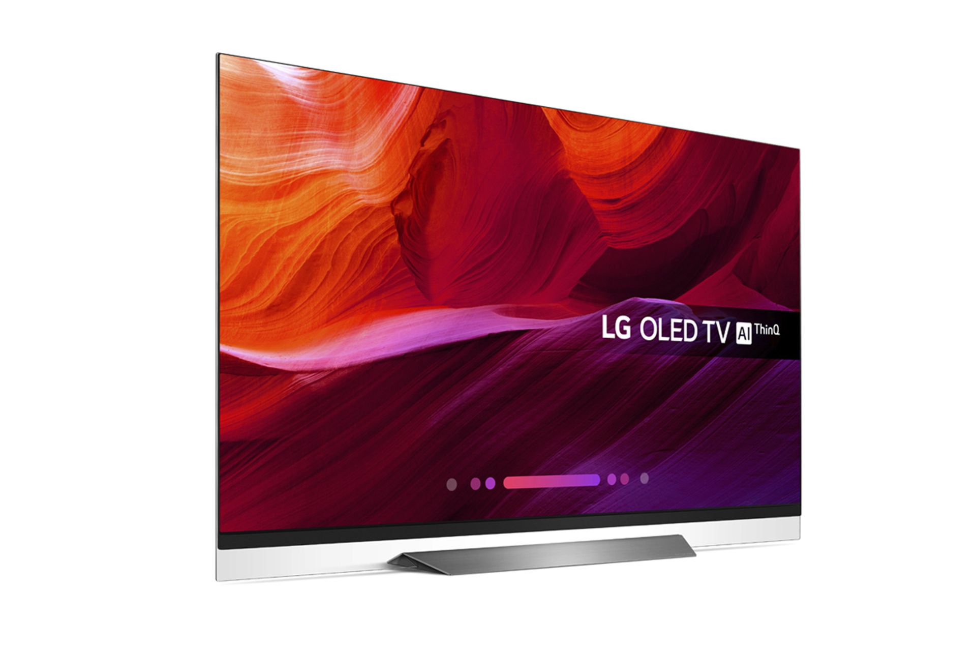 V Grade A LG 55 Inch FLAT OLED ACTIVE HDR 4K UHD SMART TV WITH FREEVIEW HD & WEBOS 3.5 & WIFI - AI