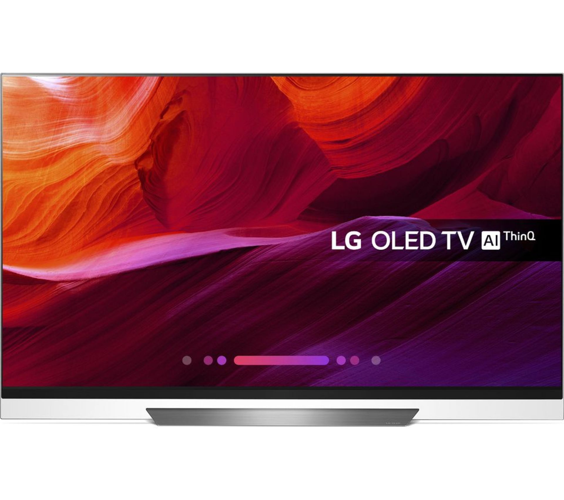 V Grade A LG 65 Inch FLAT OLED ACTIVE HDR 4K UHD SMART TV WITH FREEVIEW HD & WEBOS 3.5 & WIFI - AI