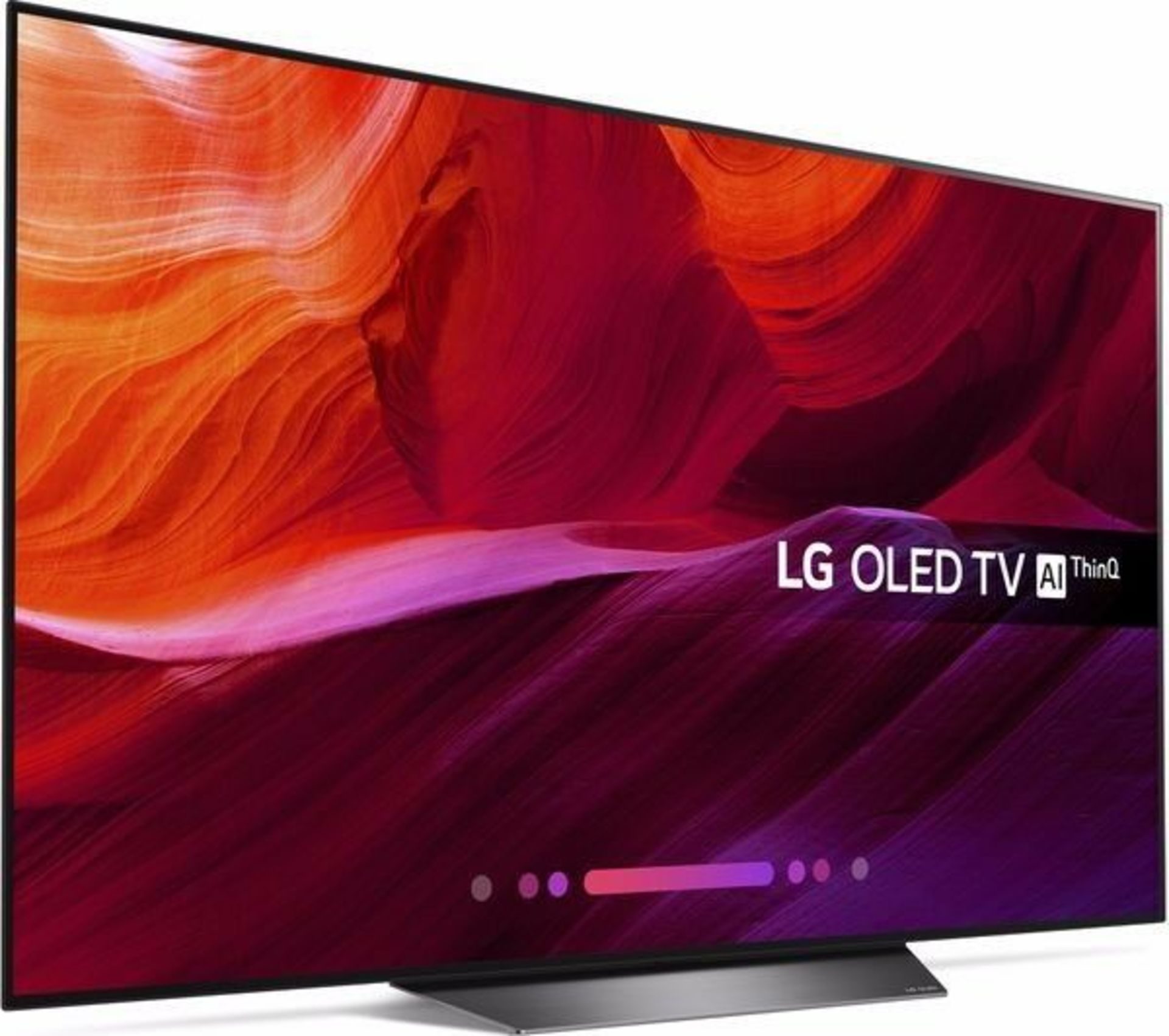 V Grade A LG 65 Inch FLAT OLED ACTIVE HDR 4K UHD SMART TV WITH FREEVIEW HD & WEBOS & WIFI - AI