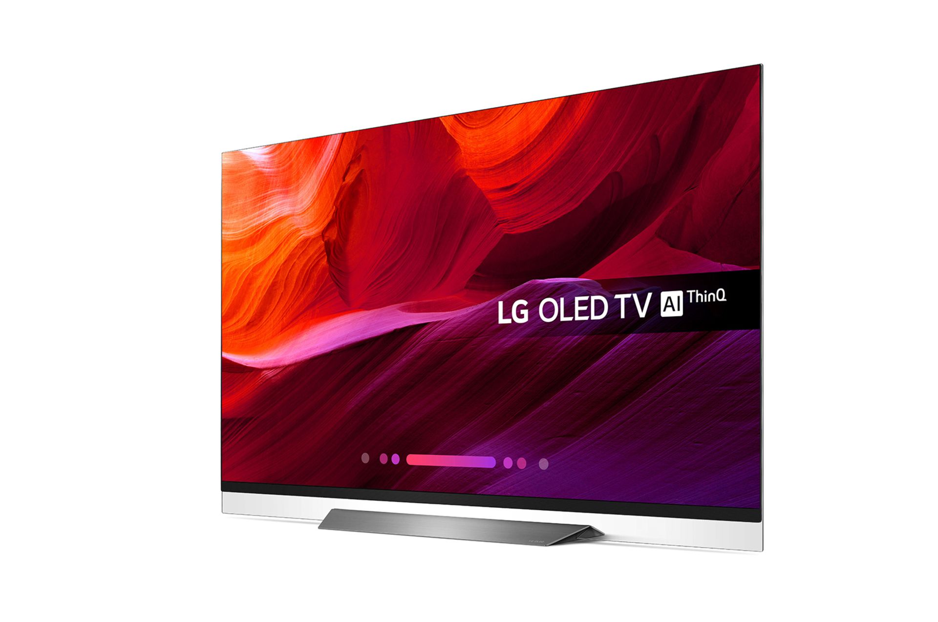 V Grade A LG 55 Inch FLAT OLED ACTIVE HDR 4K UHD SMART TV WITH FREEVIEW HD & WEBOS 3.5 & WIFI - AI