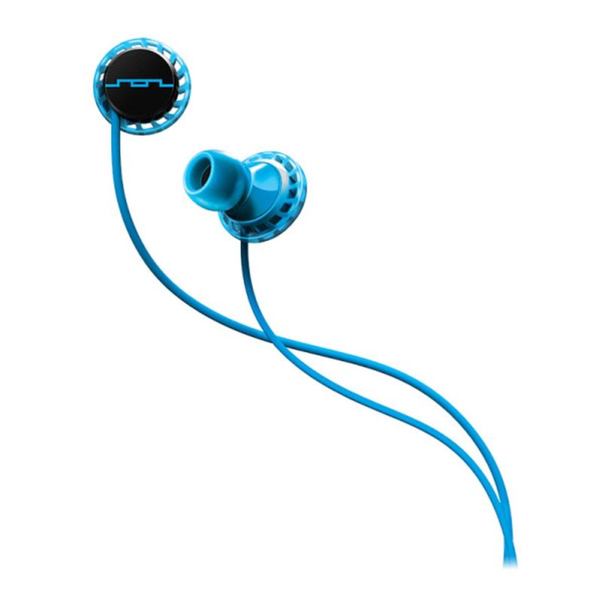 V Brand New Sol Republic Relays Sport In-Ear Headphones With 1 Button Remote Control - Mic and Music