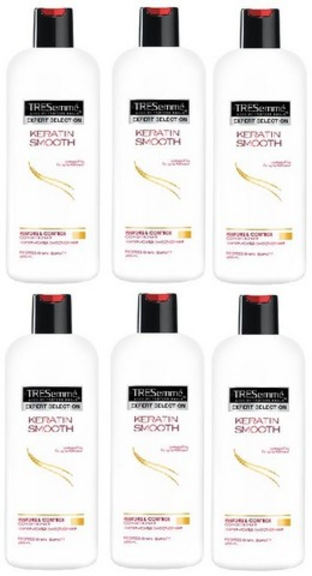 V Brand New Lot Of 6 TRESemme Professional Keratin Smooth Restoring Conditioner 500ml Total Boots