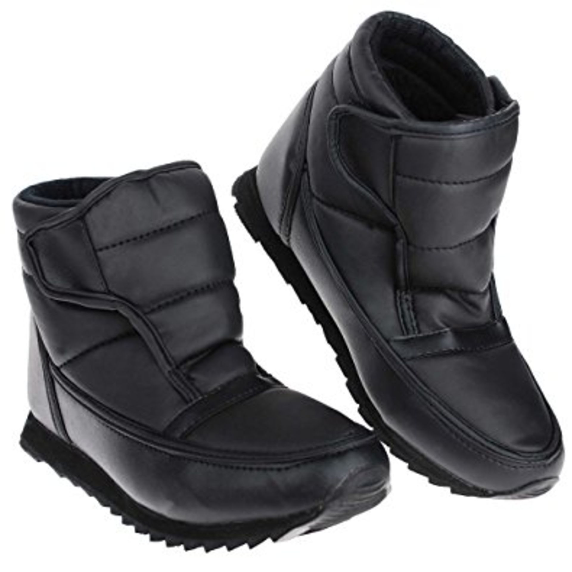 V Brand New Pair Of Black Ice Boots - Size 12
