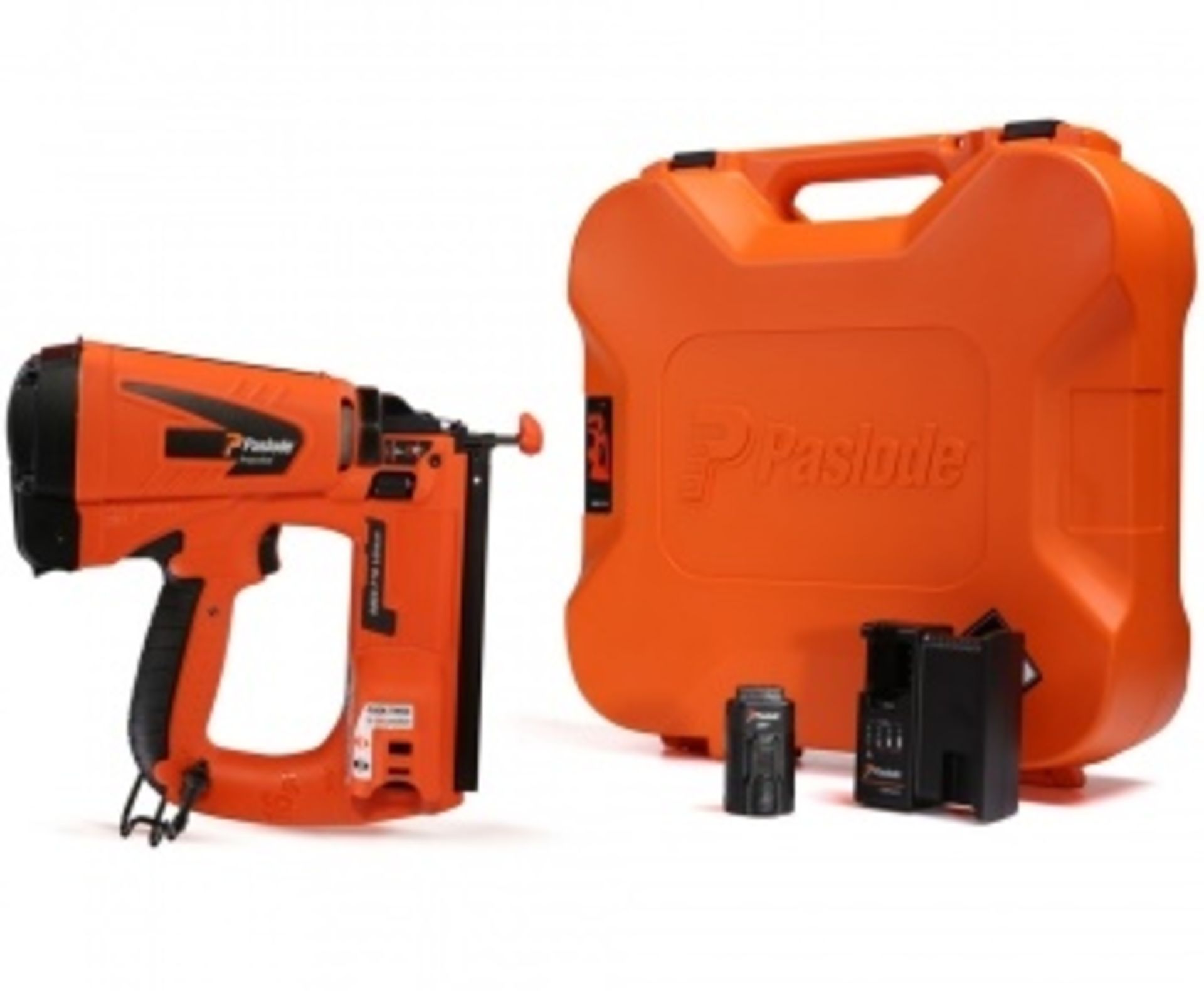 V Brand New Paslode IM65 F16 Li-ion Cordless 16 Gauge Straight Finishing Brad Nailer With