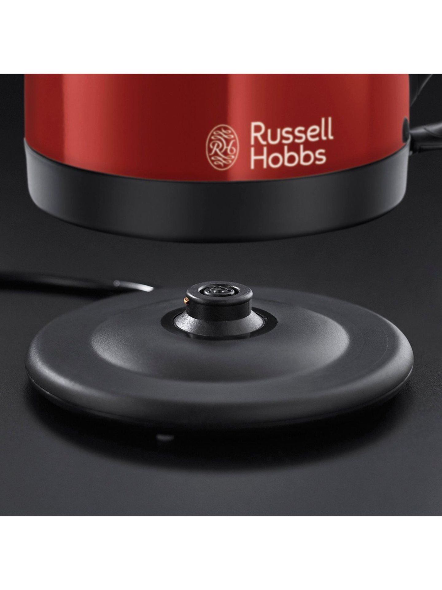 V Brand New Russel Hobbs Red Dorchester Kettle - Perfect Pour - Saves Up To 70% Energy - Littlewoods - Image 3 of 5