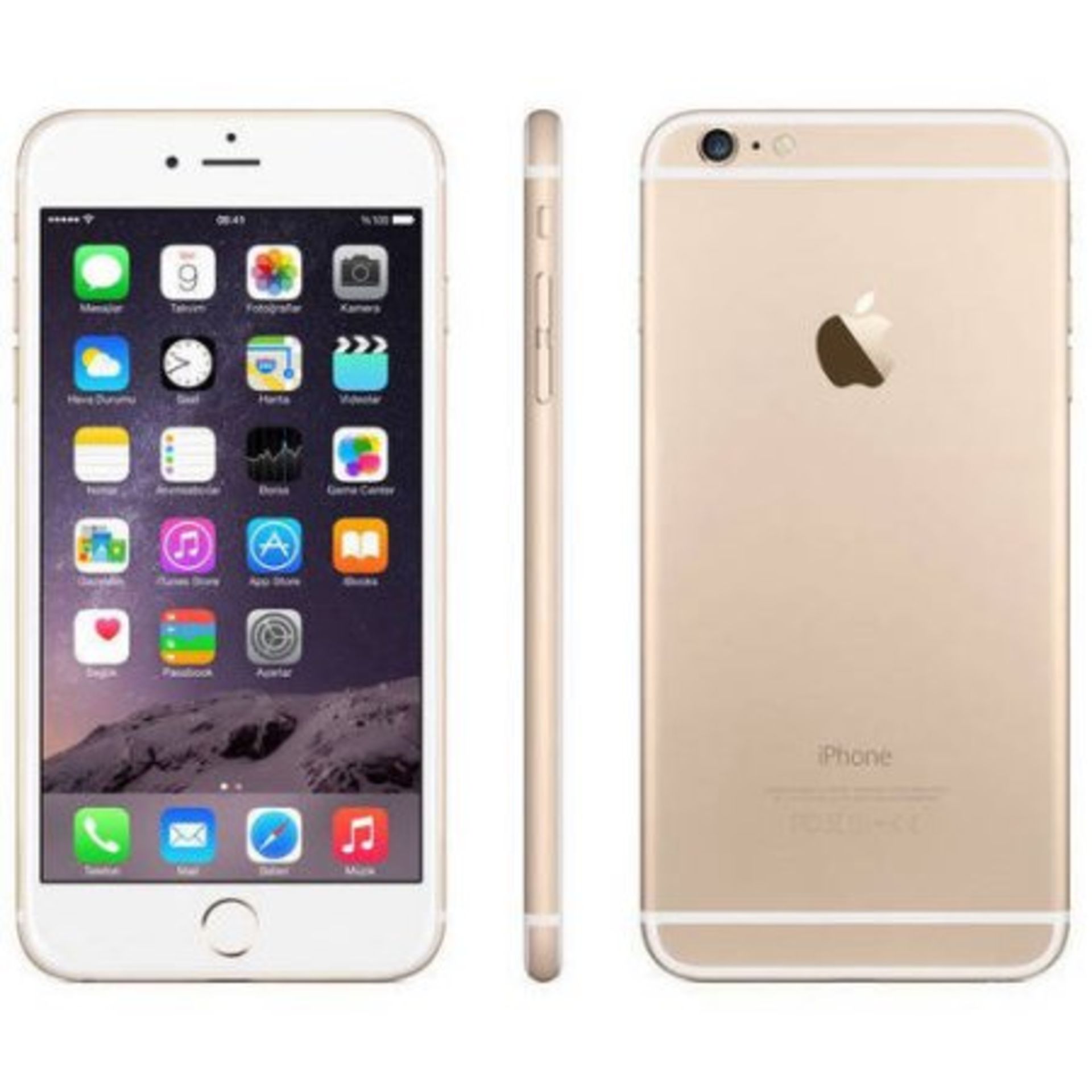 Grade U Apple iPhone 6 Plus 16GB White/Gold