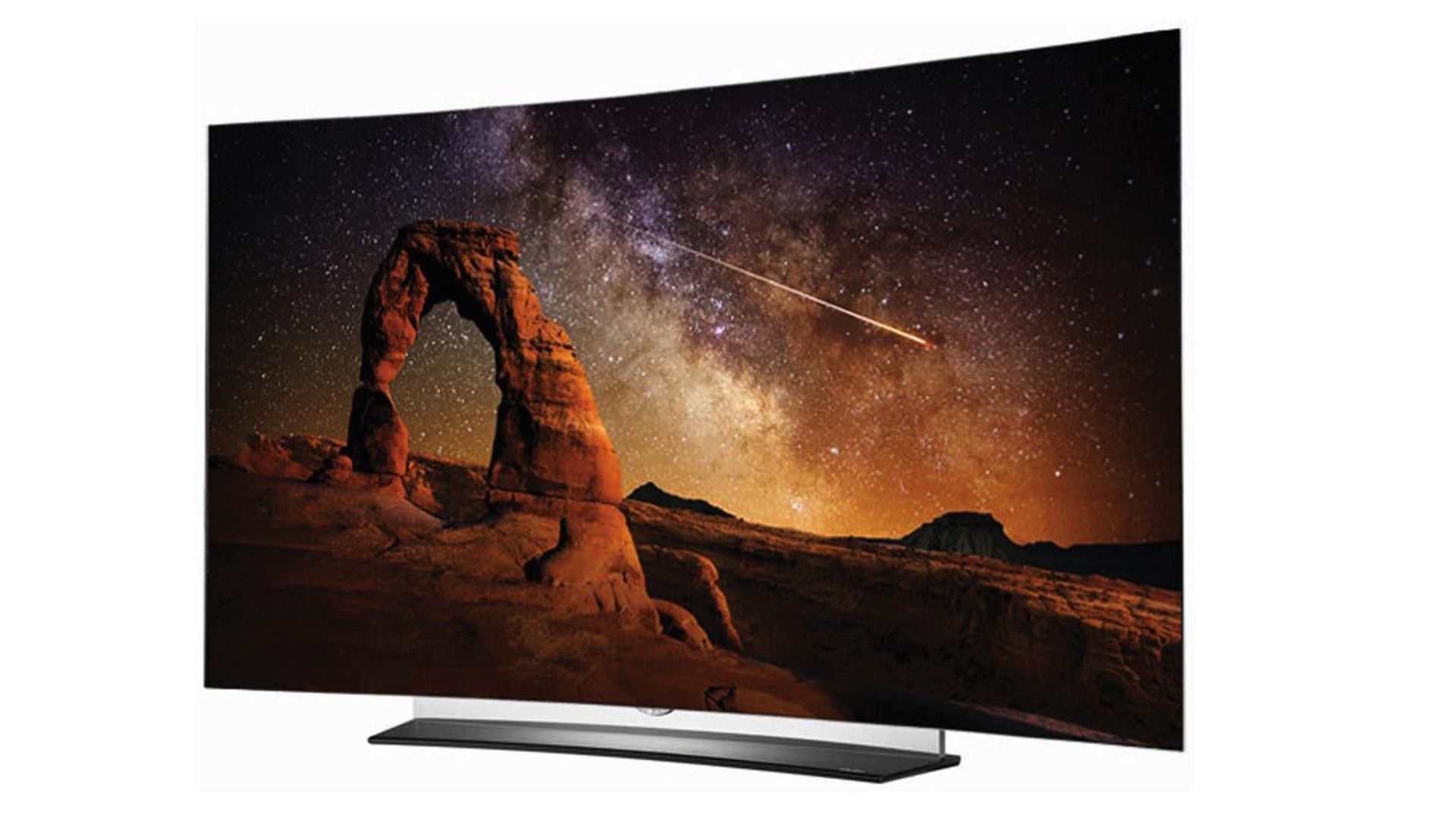 V Grade A LG 55 Inch CURVED OLED HDR 4K UHD SMART TV WITH FREEVIEW HD & WEBOS & WIFI OLED55CV - NO