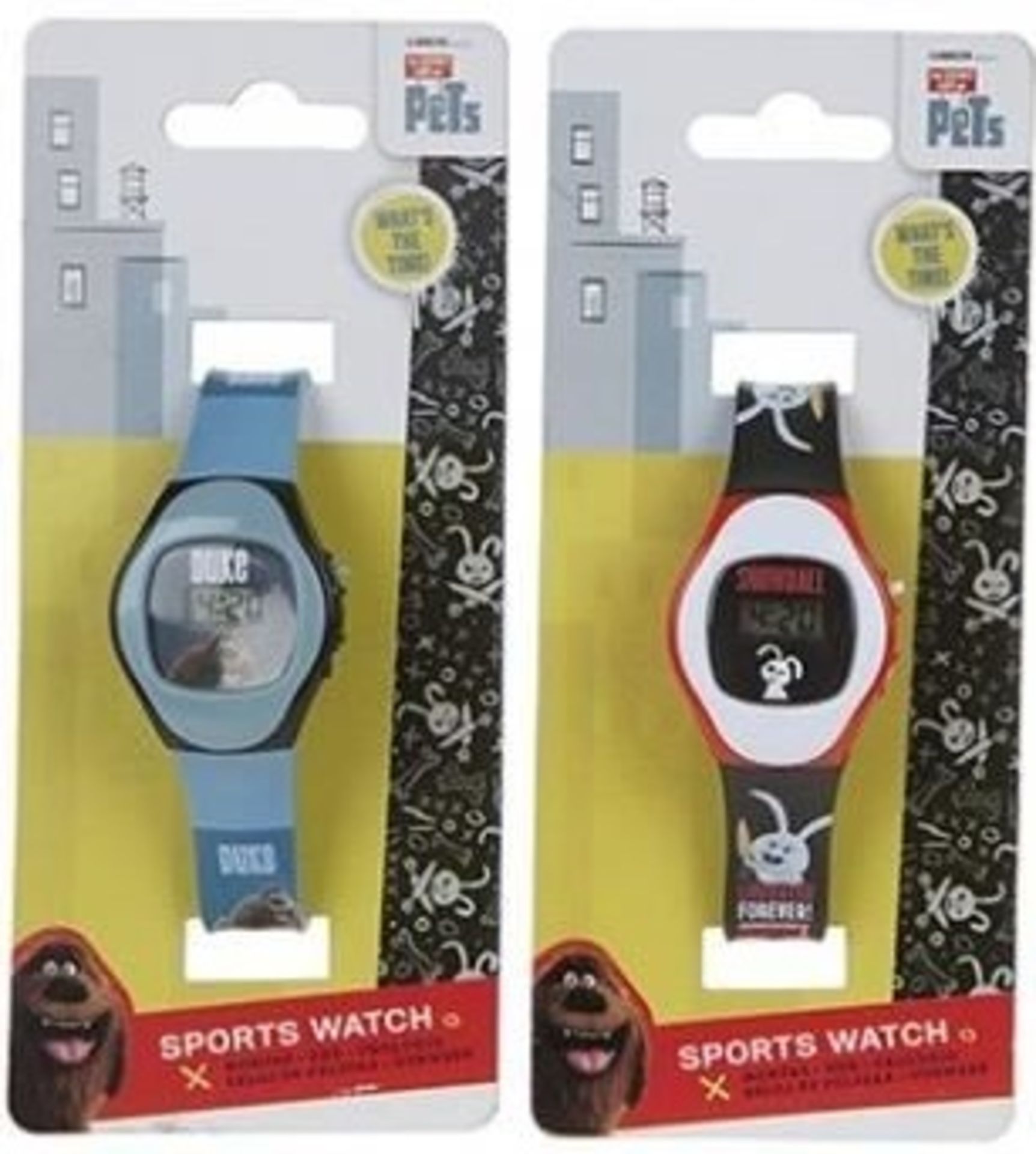 V Brand New The Secret Life Of Pets Childs Digital Watch (Items May Vary)